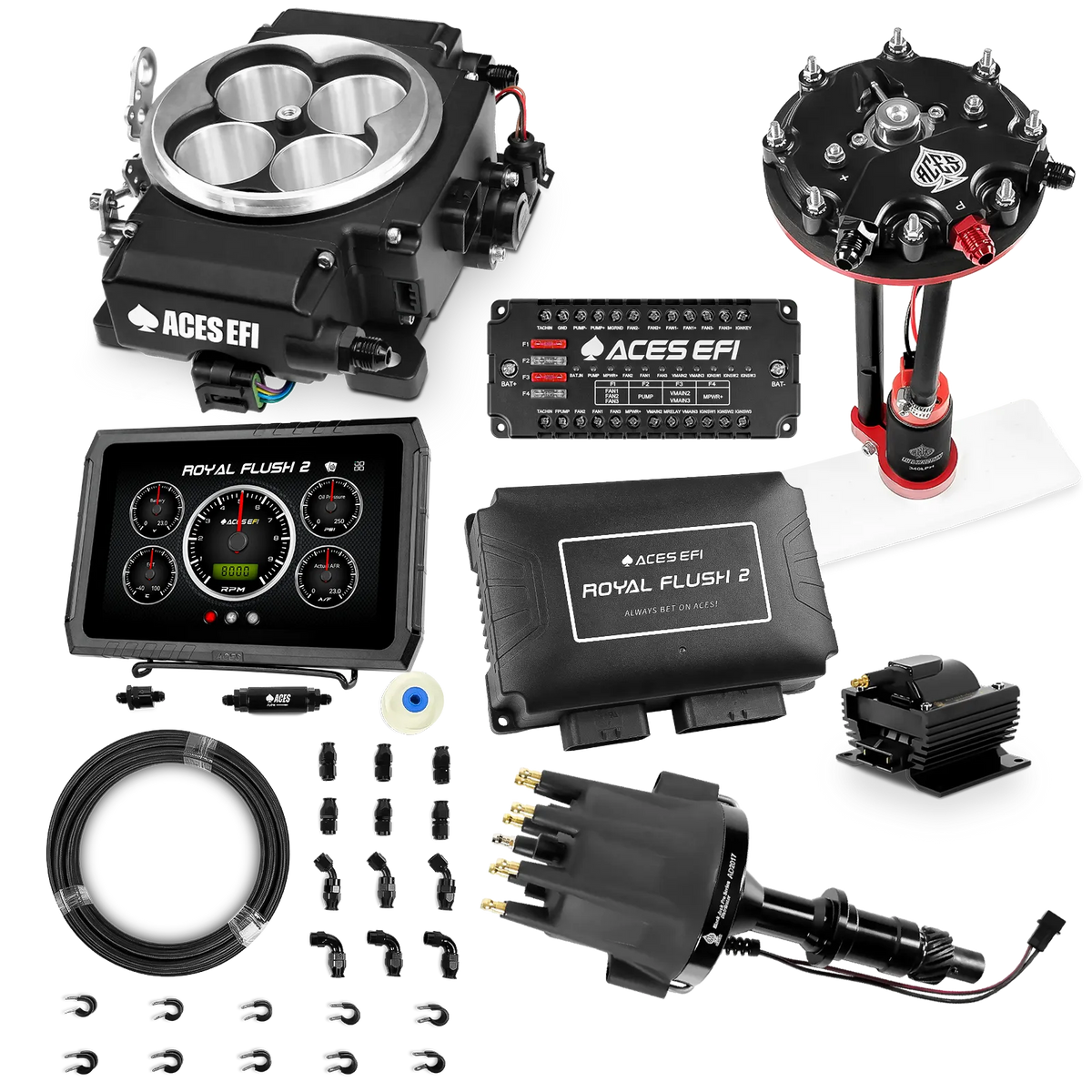 Royal Flush 2 EFI/CDI Master Kits (Black)