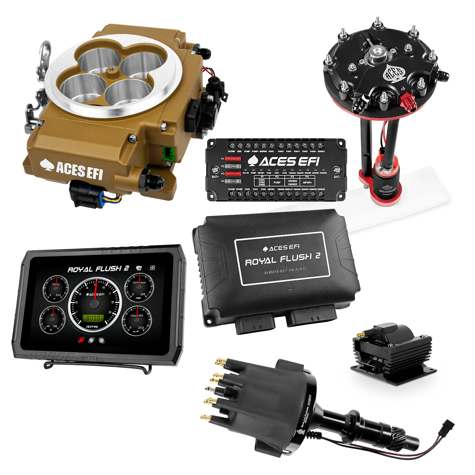 Royal Flush 2 Master Kits (Gold)
