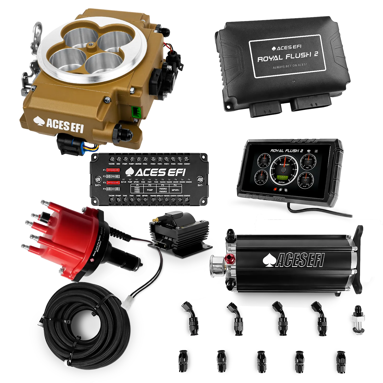 Royal Flush 2 Master Kits (Gold)