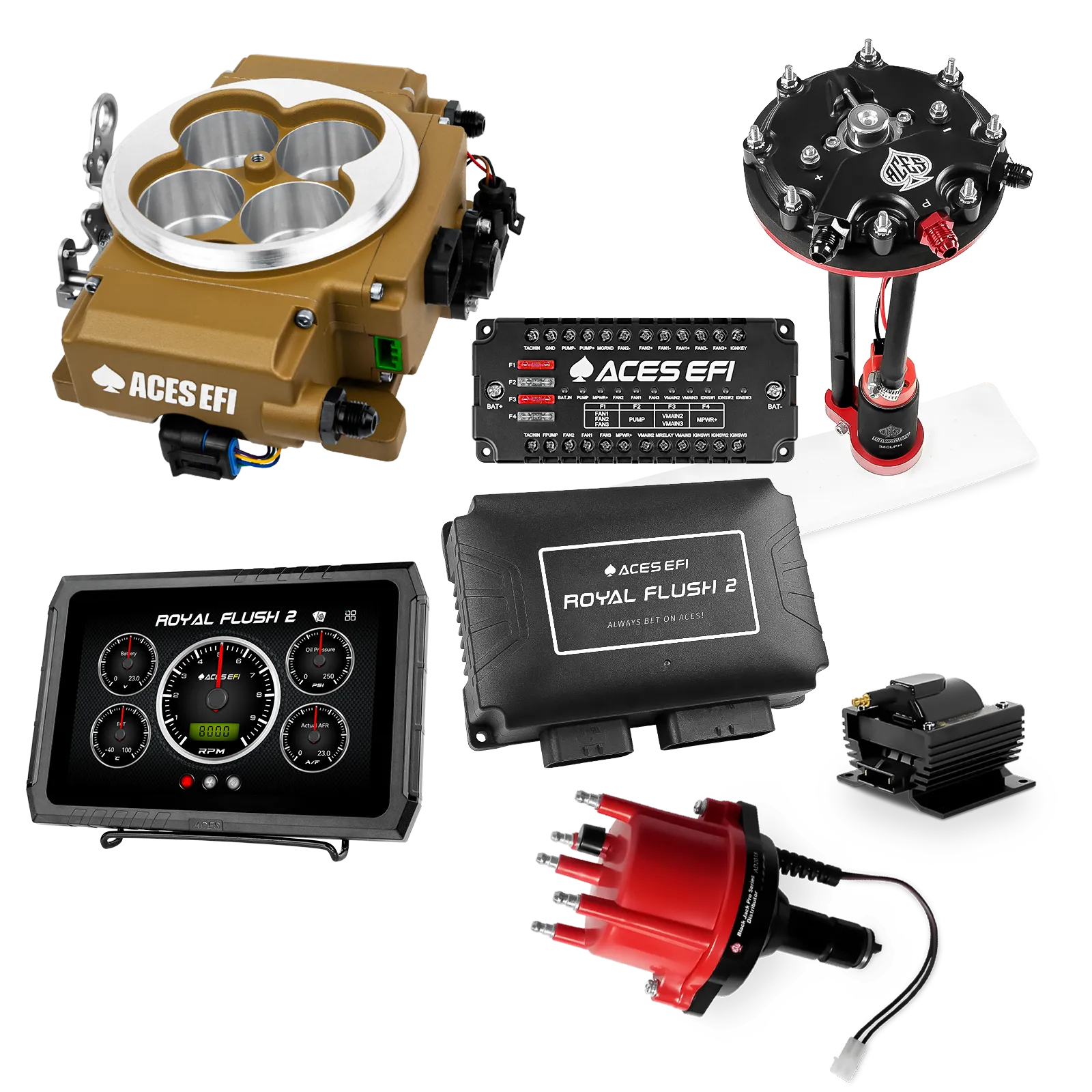 Royal Flush 2 Master Kits (Gold)