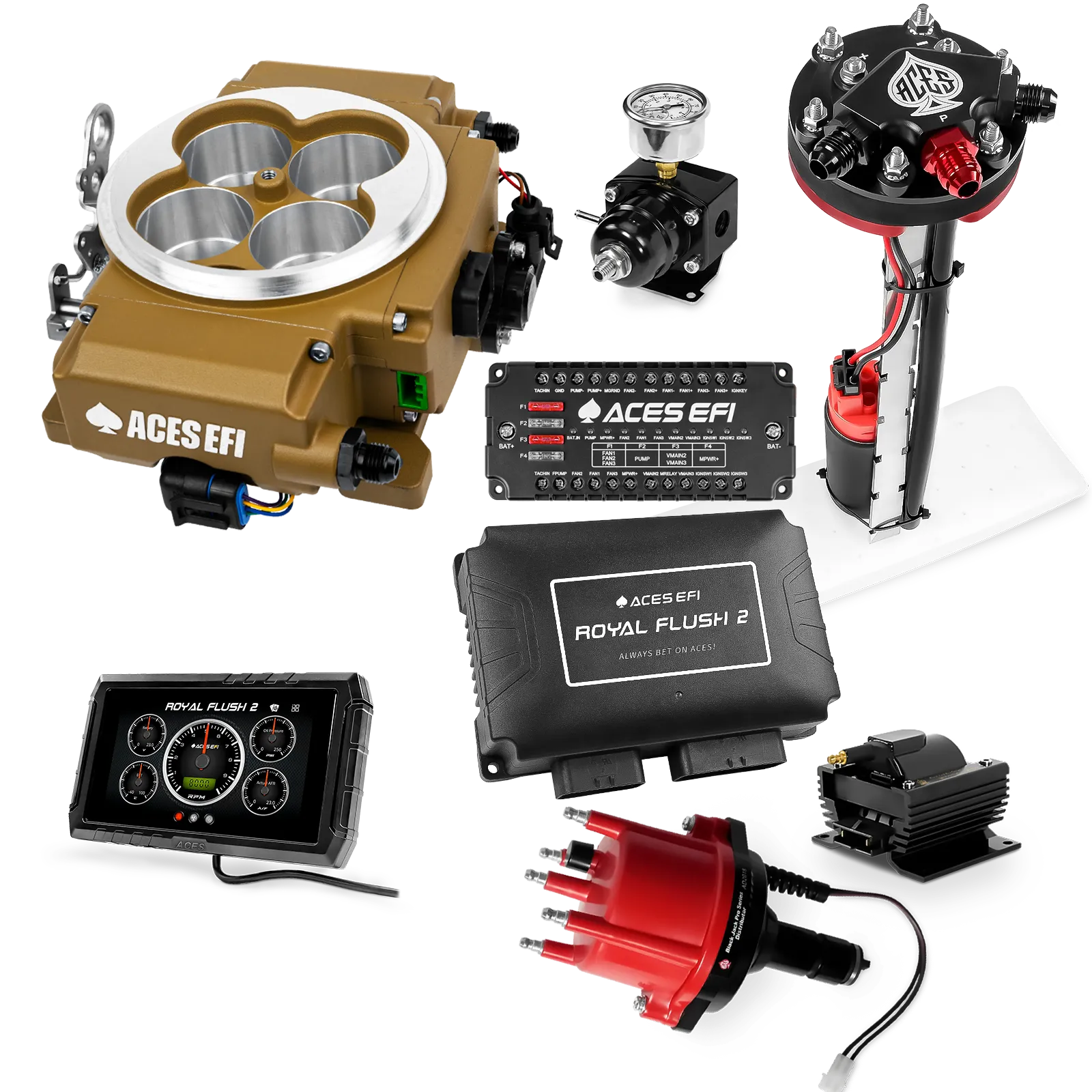 Royal Flush 2 Master Kits (Gold)