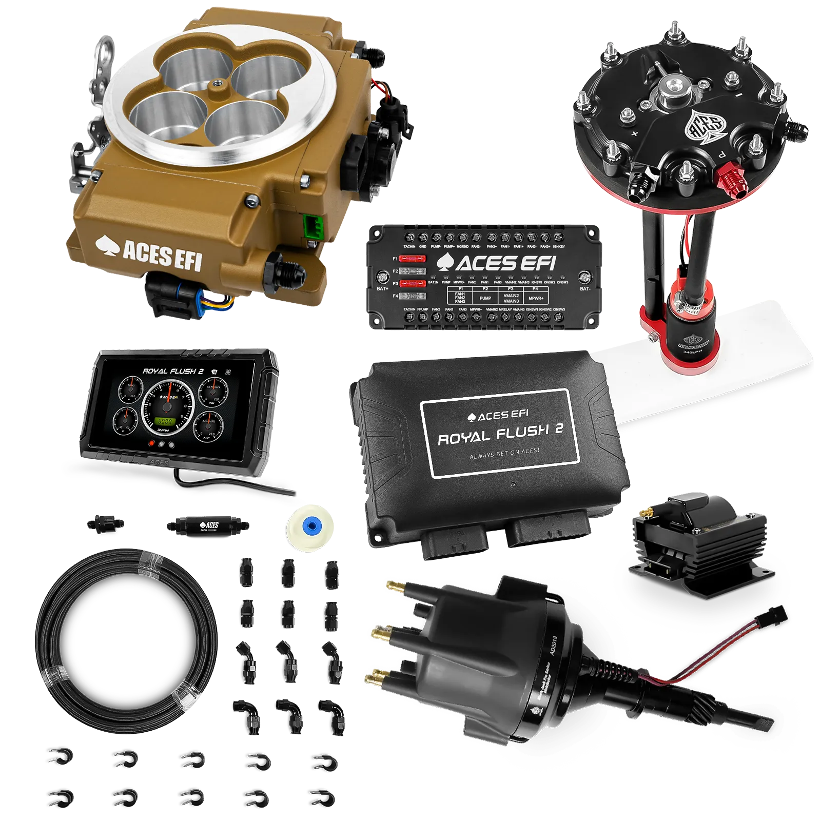 Royal Flush 2 Master Kits (Gold)