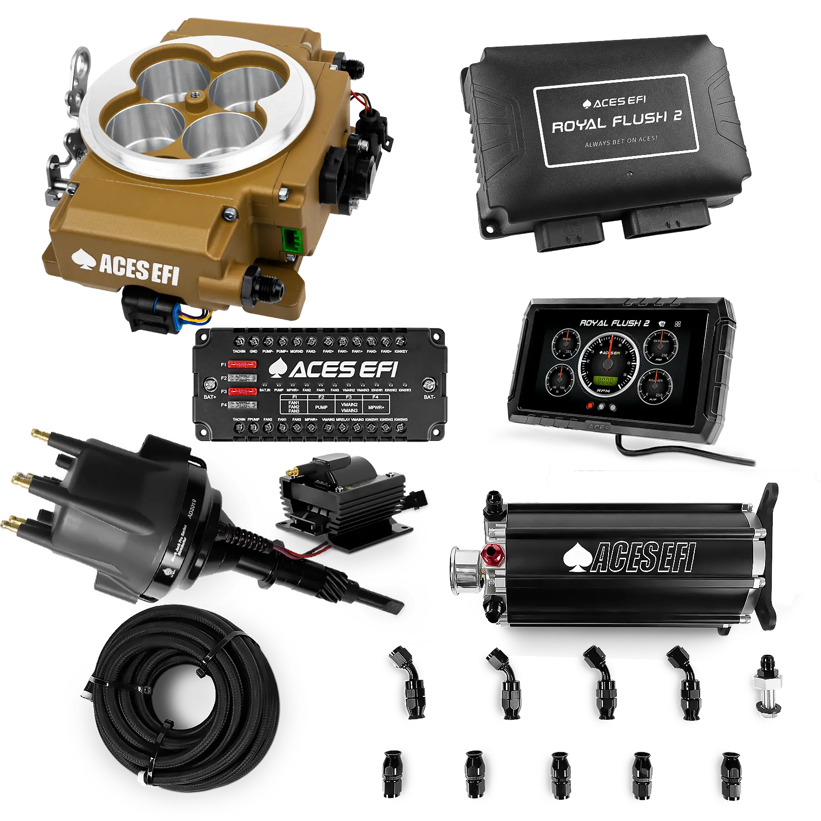 Royal Flush 2 Master Kits (Gold)
