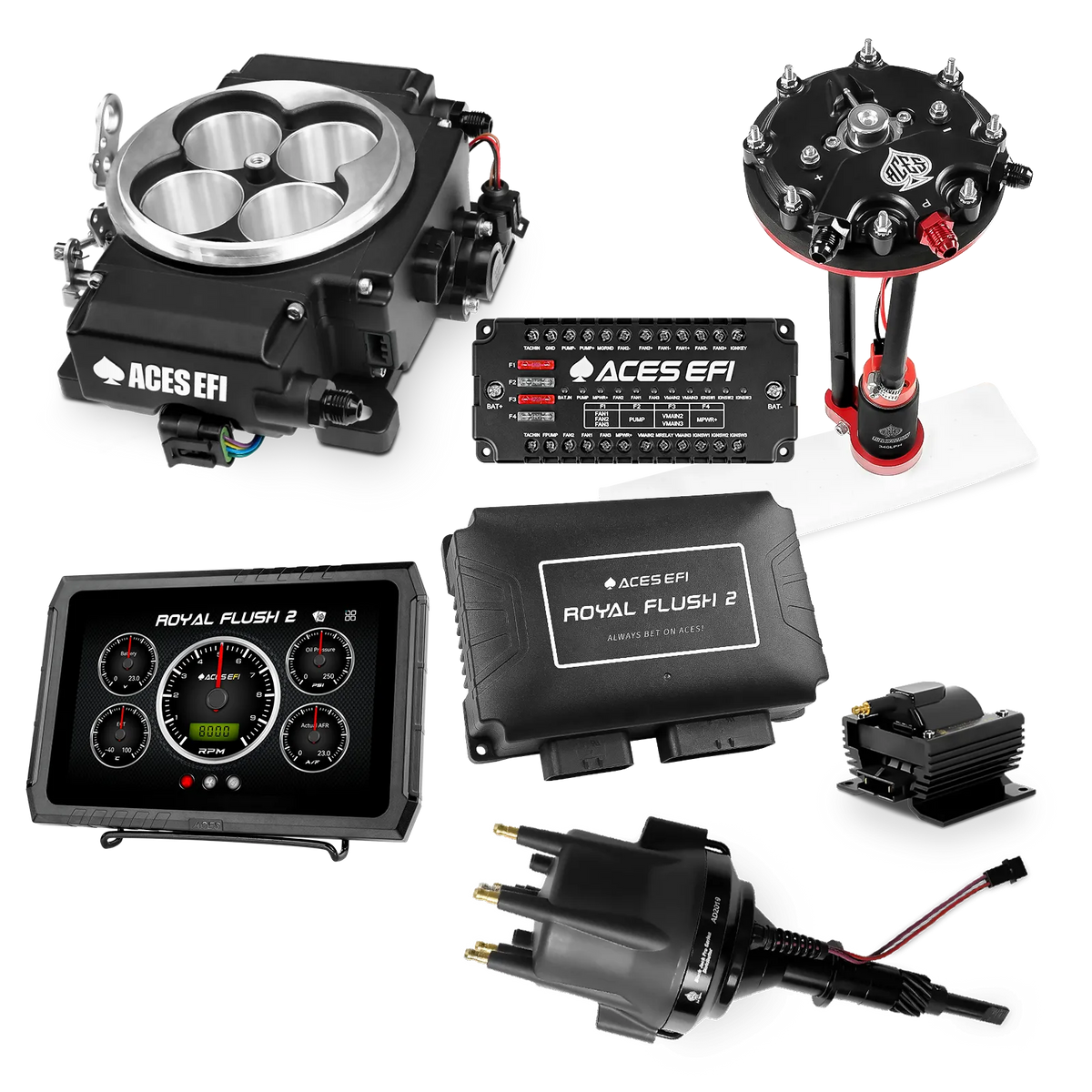 Royal Flush 2 EFI/CDI Master Kits (Black)
