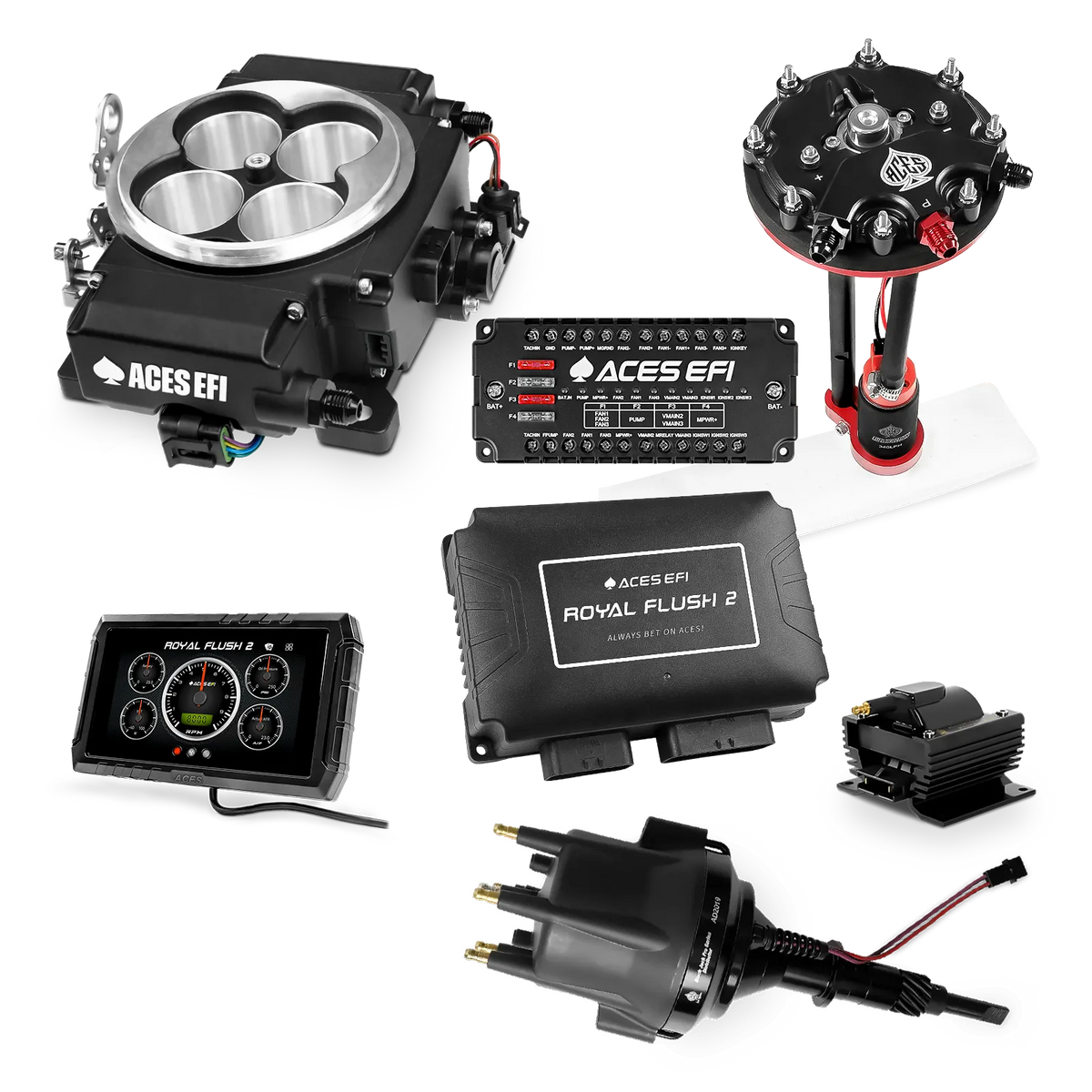 Royal Flush 2 EFI/CDI Master Kits (Black)
