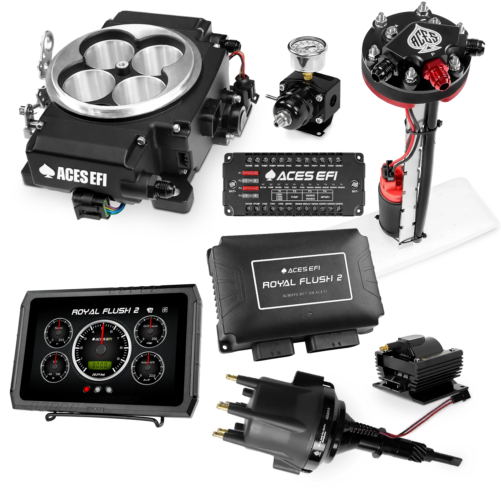Royal Flush 2 EFI/CDI Master Kits (Black)