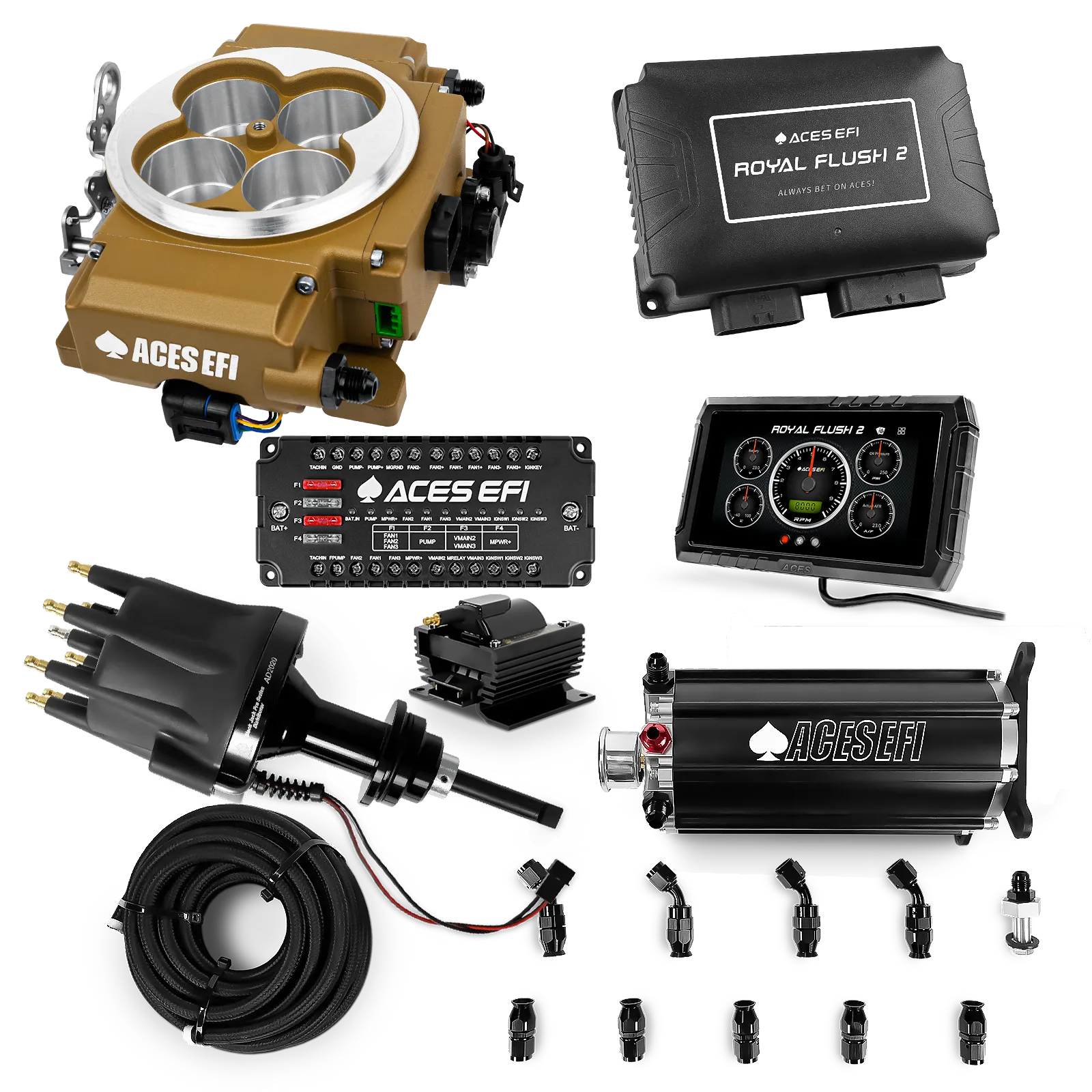 Royal Flush 2 Master Kits (Gold)