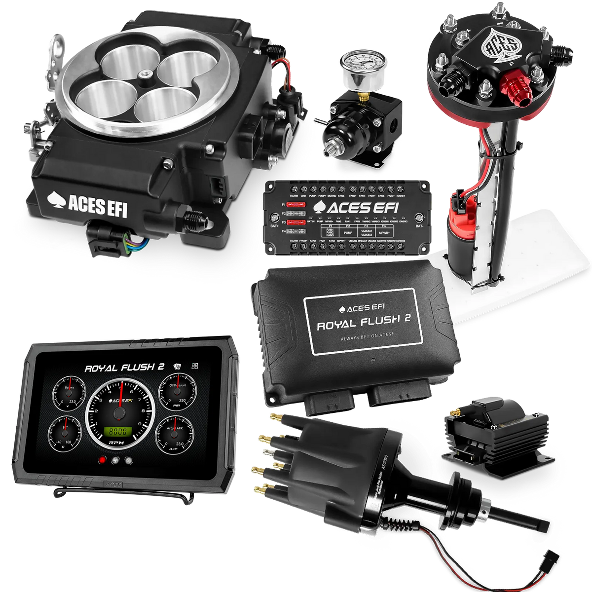 Royal Flush 2 EFI/CDI Master Kits (Black)