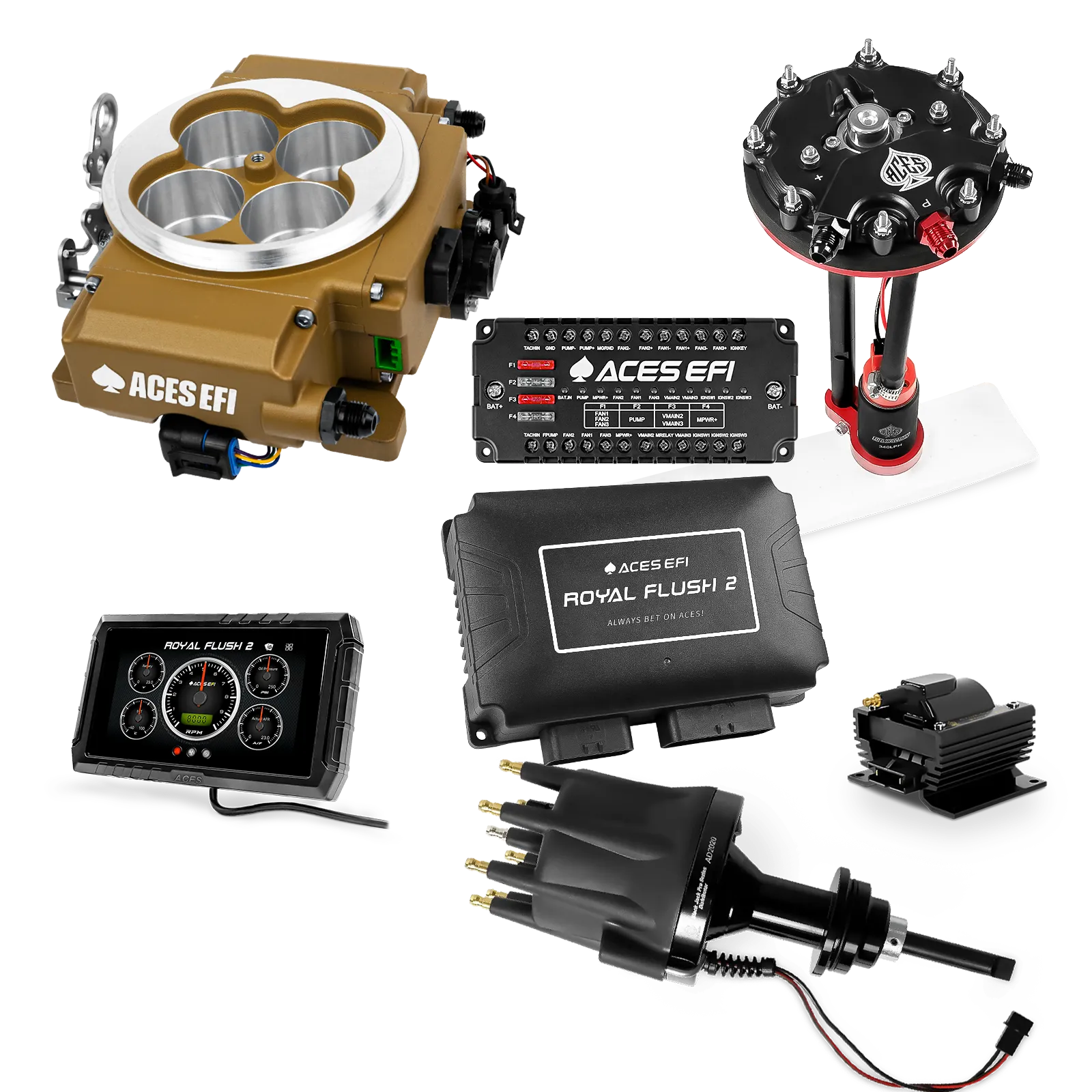 Royal Flush 2 Master Kits (Gold)