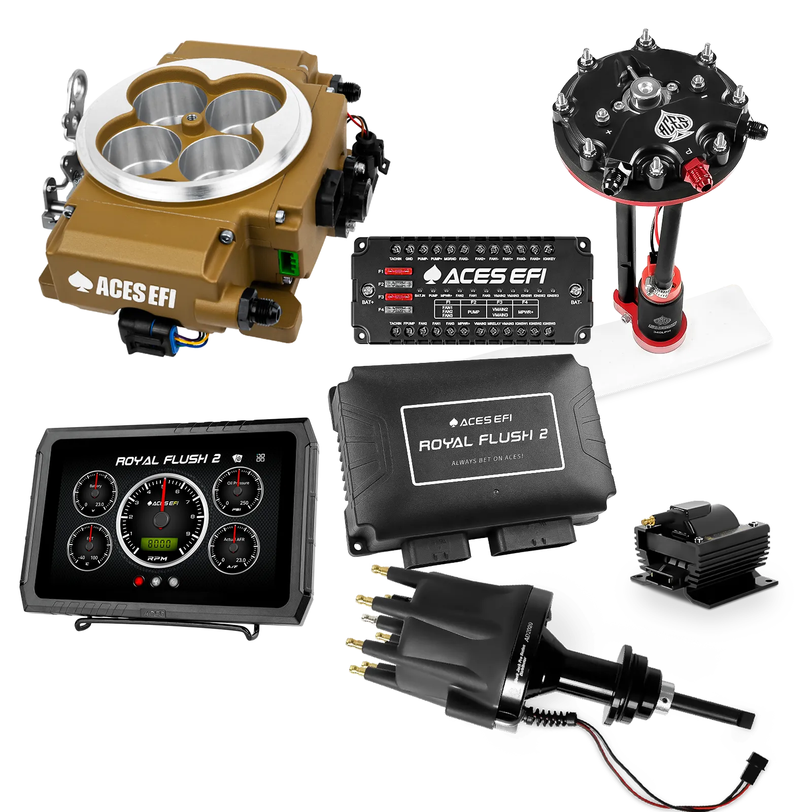 Royal Flush 2 Master Kits (Gold)