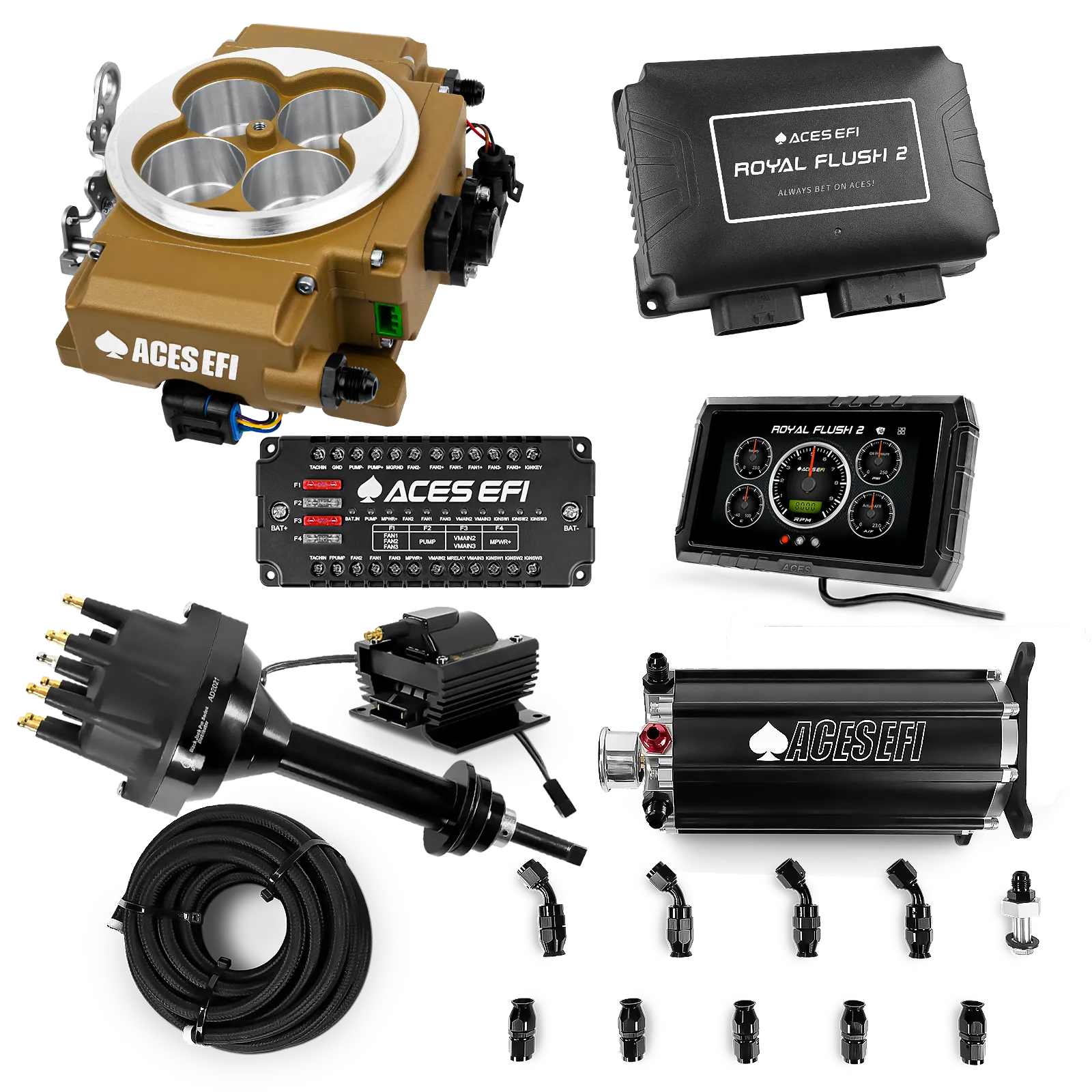 Royal Flush 2 Master Kits (Gold)