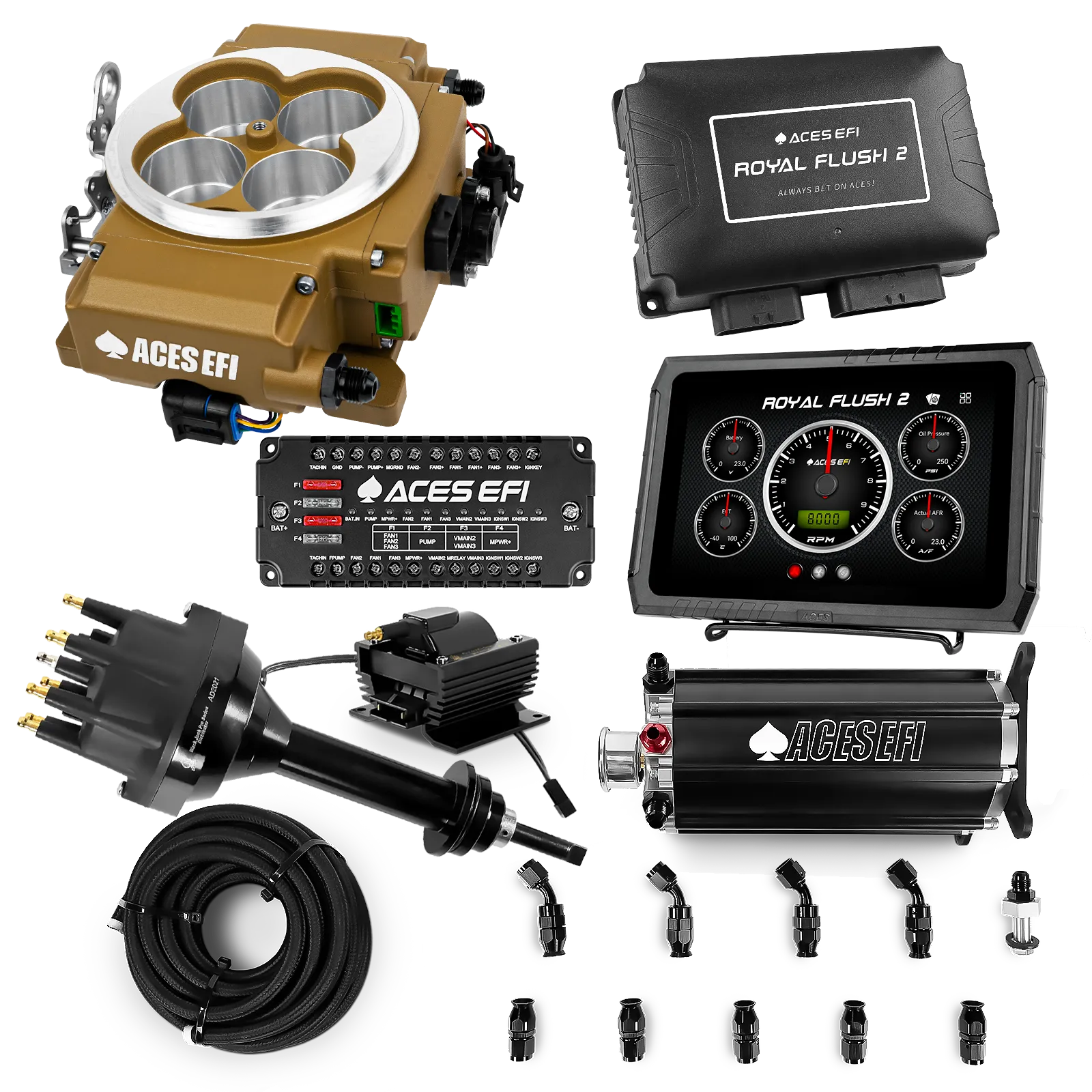 Royal Flush 2 Master Kits (Gold)