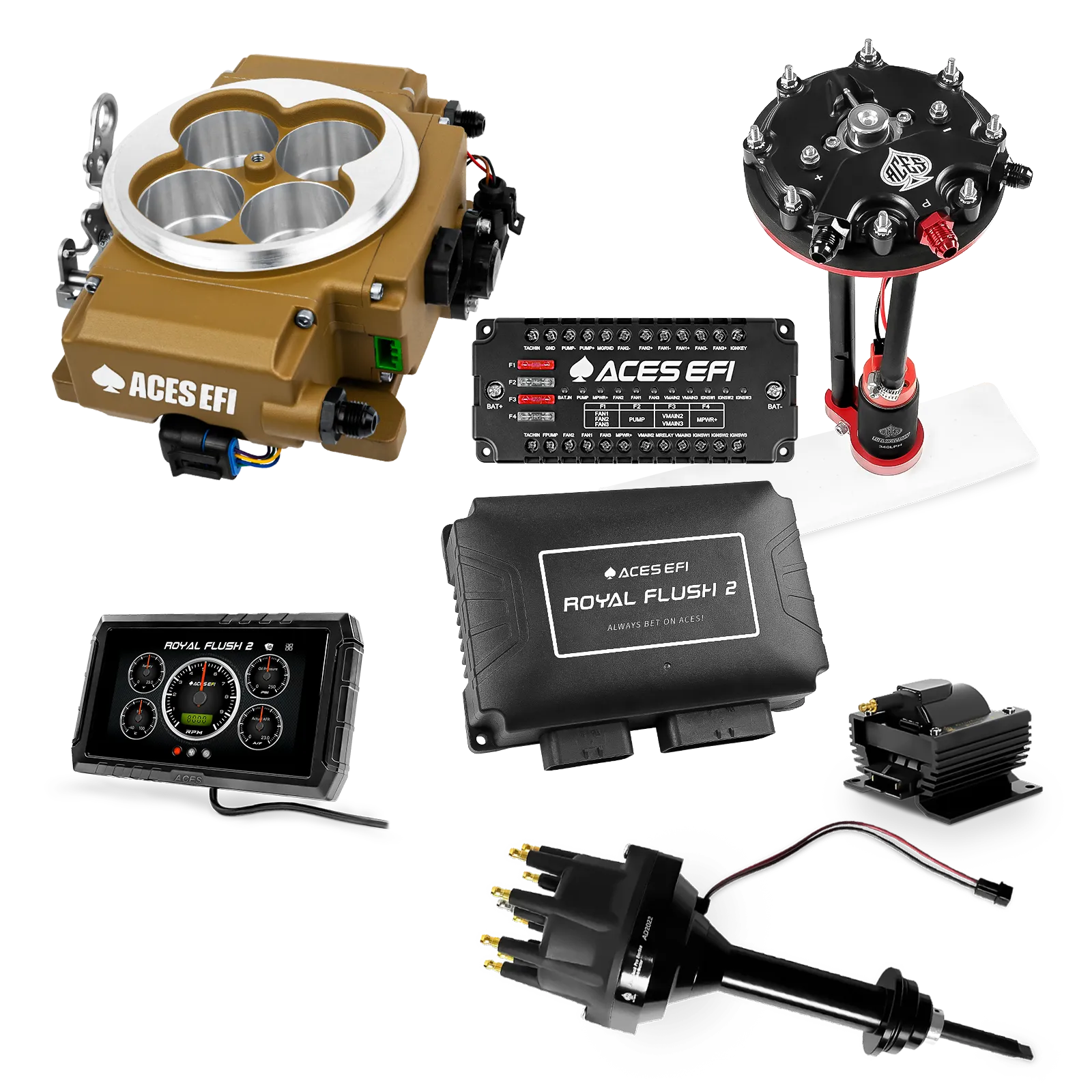 Royal Flush 2 Master Kits (Gold)