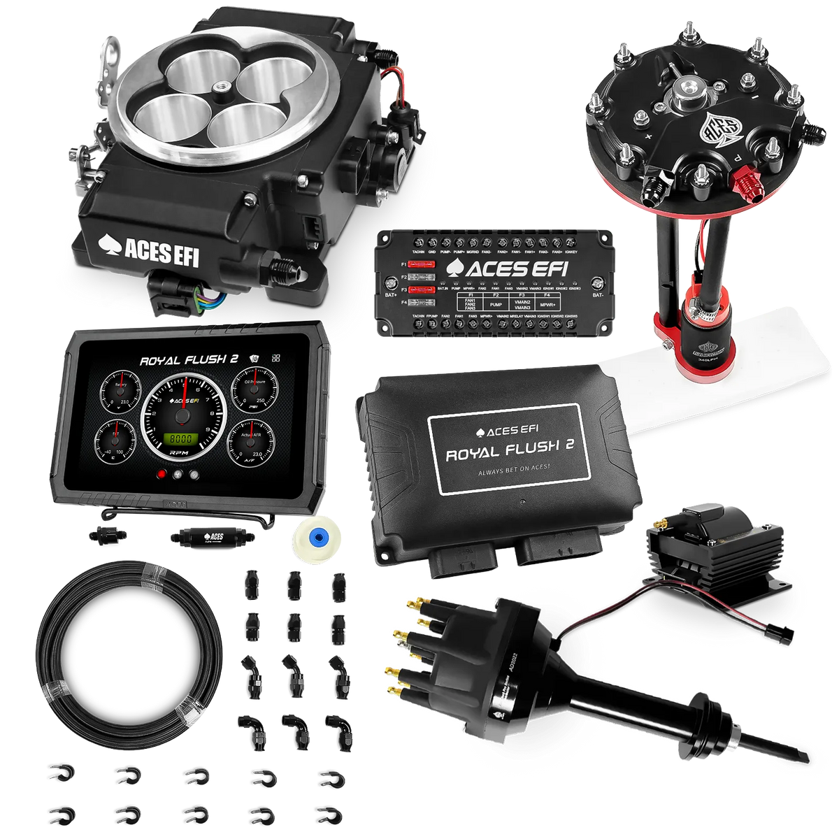 Royal Flush 2 EFI/CDI Master Kits (Black)