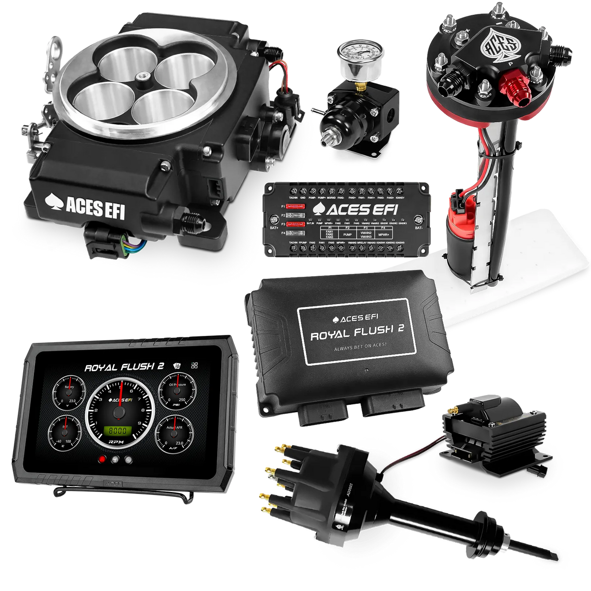 Royal Flush 2 EFI/CDI Master Kits (Black)