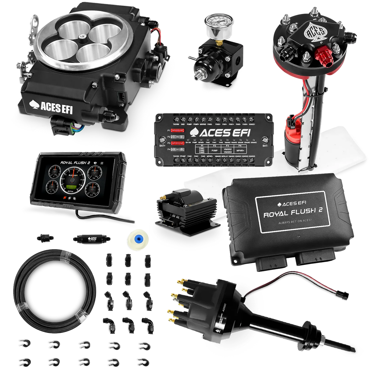 Royal Flush 2 EFI/CDI Master Kits (Black)