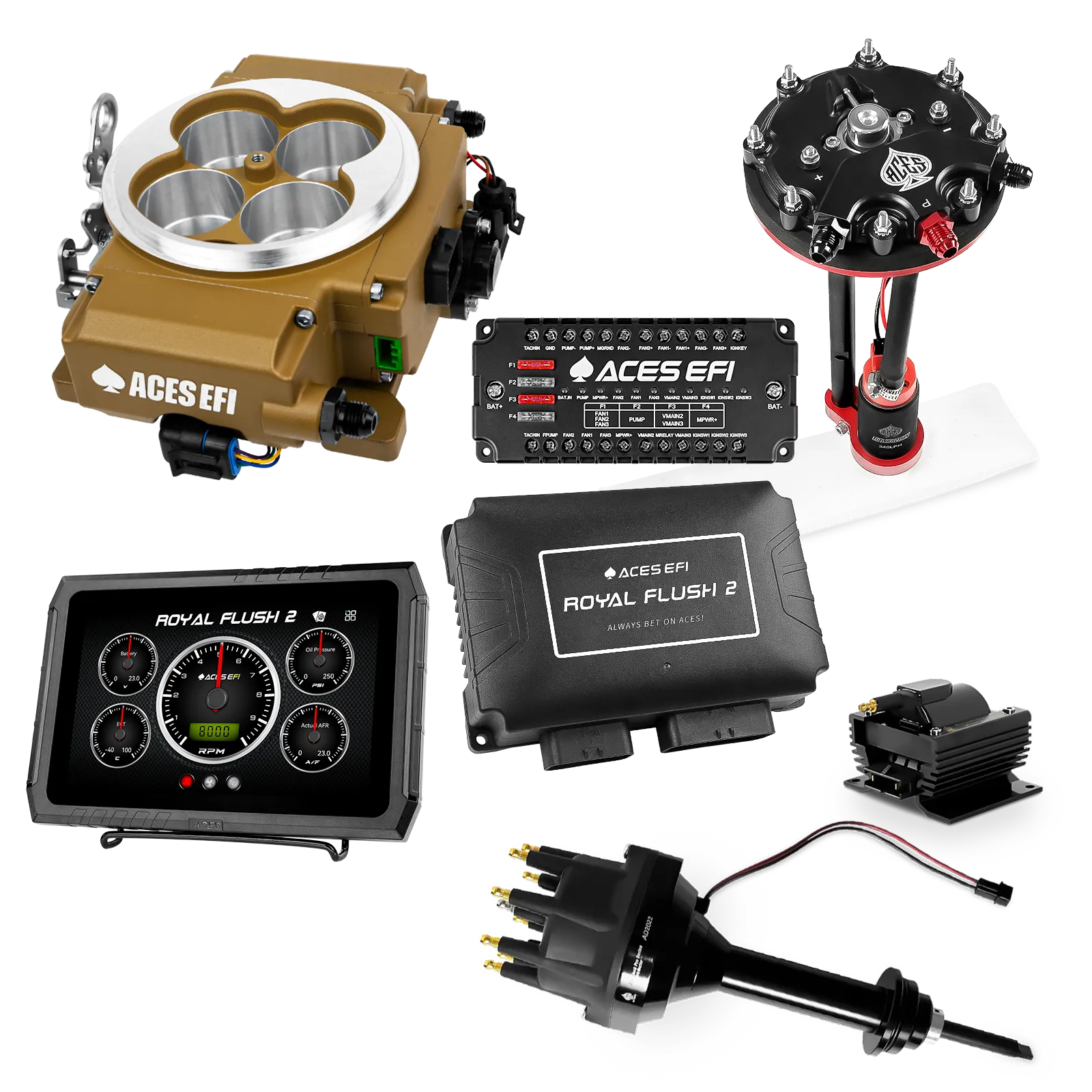 Royal Flush 2 Master Kits (Gold)