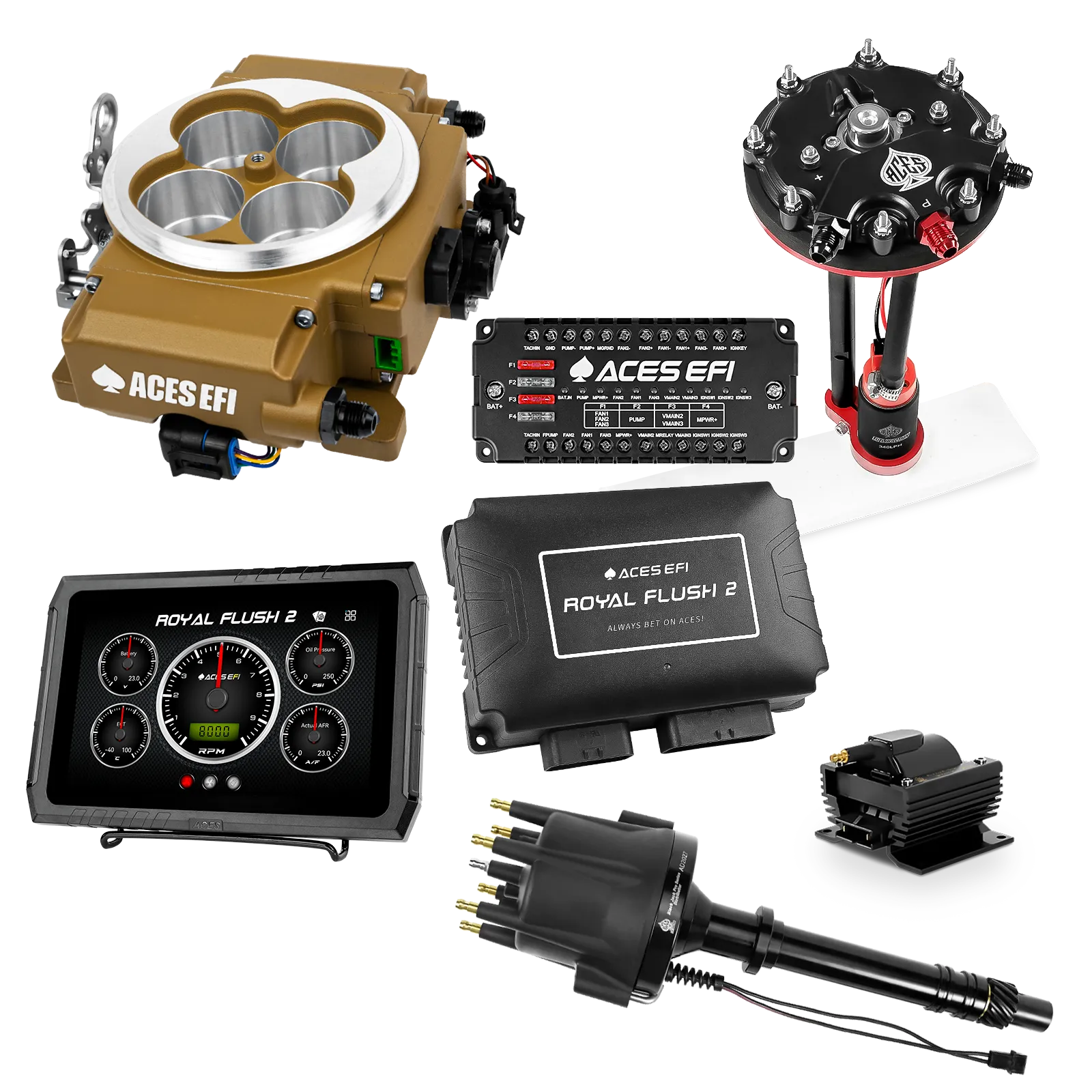 Royal Flush 2 Master Kits (Gold)