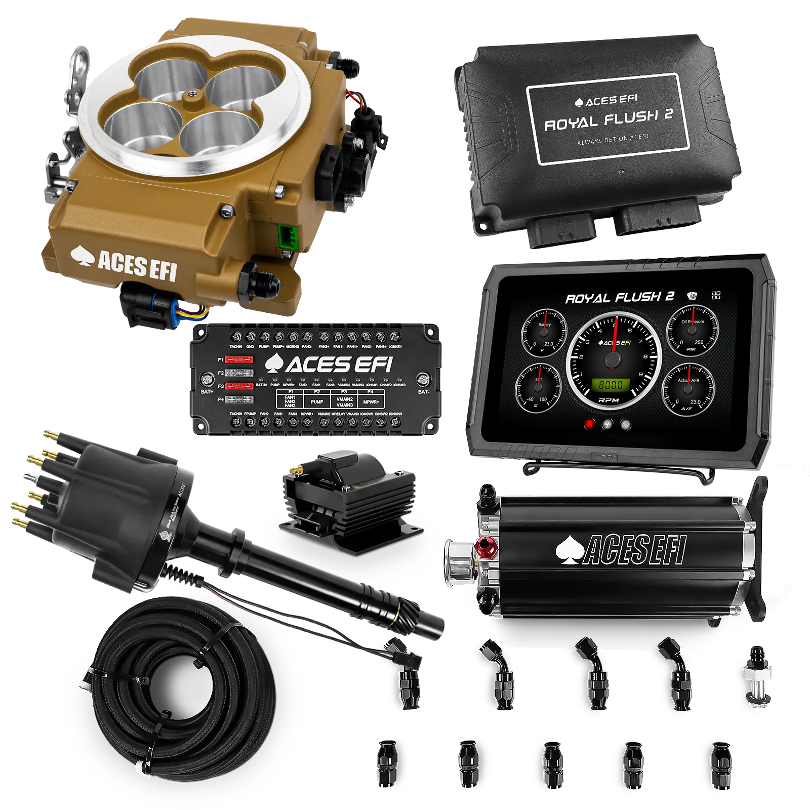 Royal Flush 2 Master Kits (Gold)