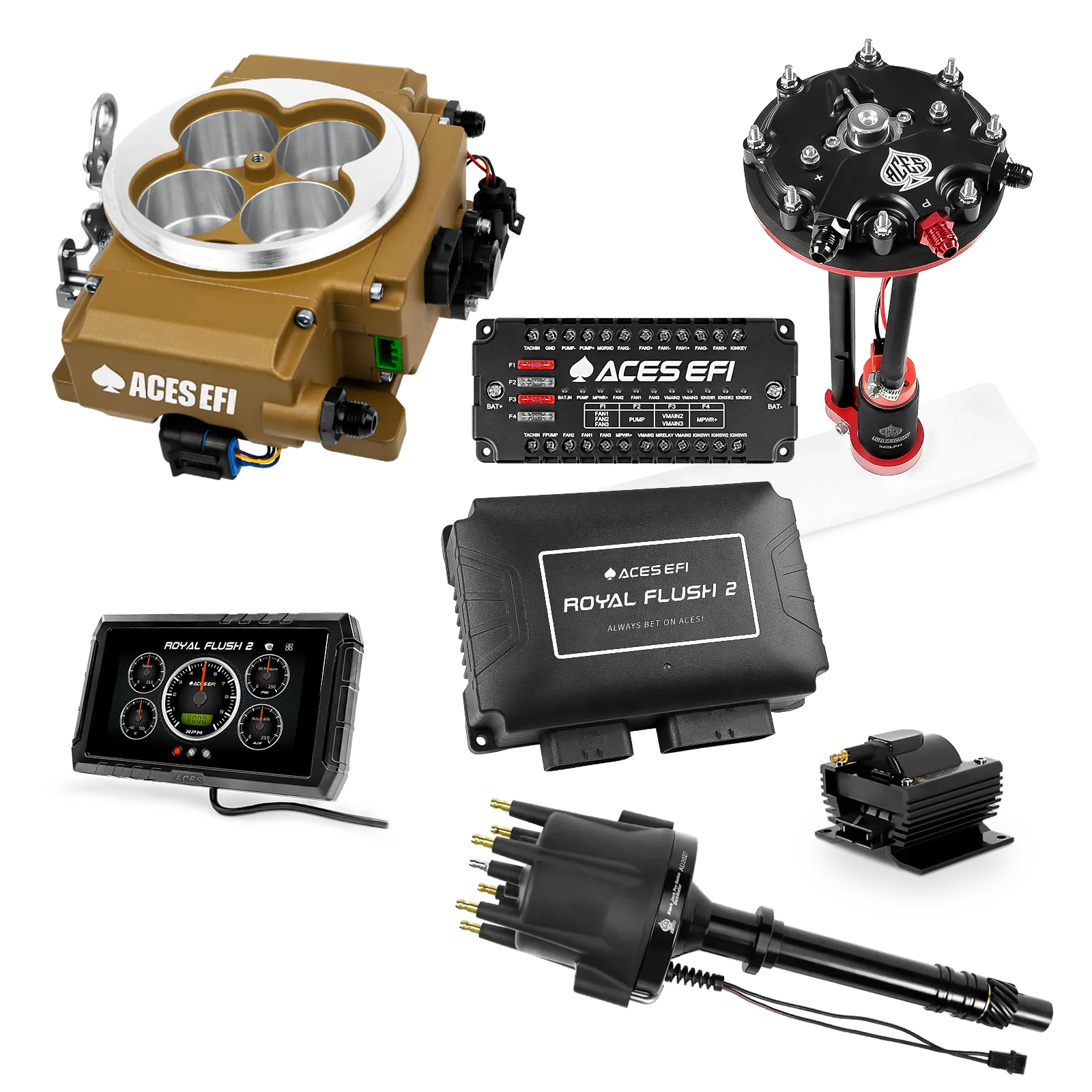 Royal Flush 2 Master Kits (Gold)