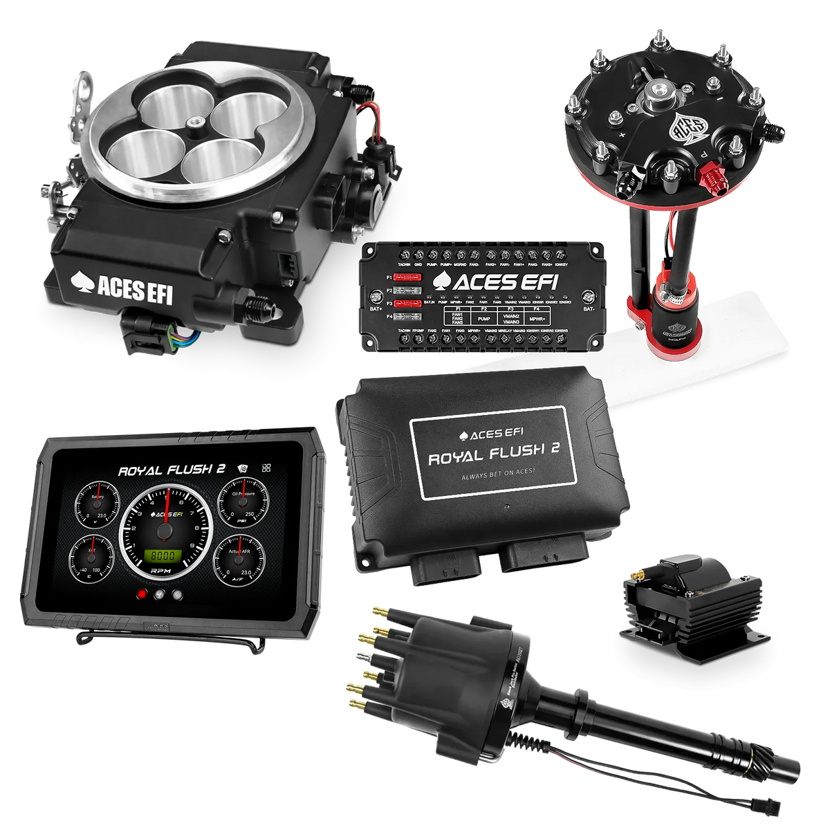 Royal Flush 2 EFI/CDI Master Kits (Black)