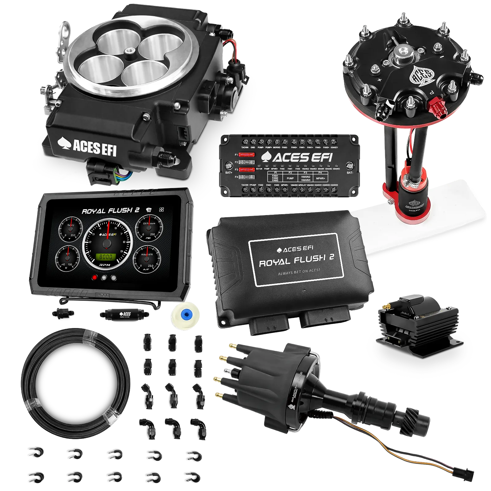 Royal Flush 2 EFI/CDI Master Kits (Black)