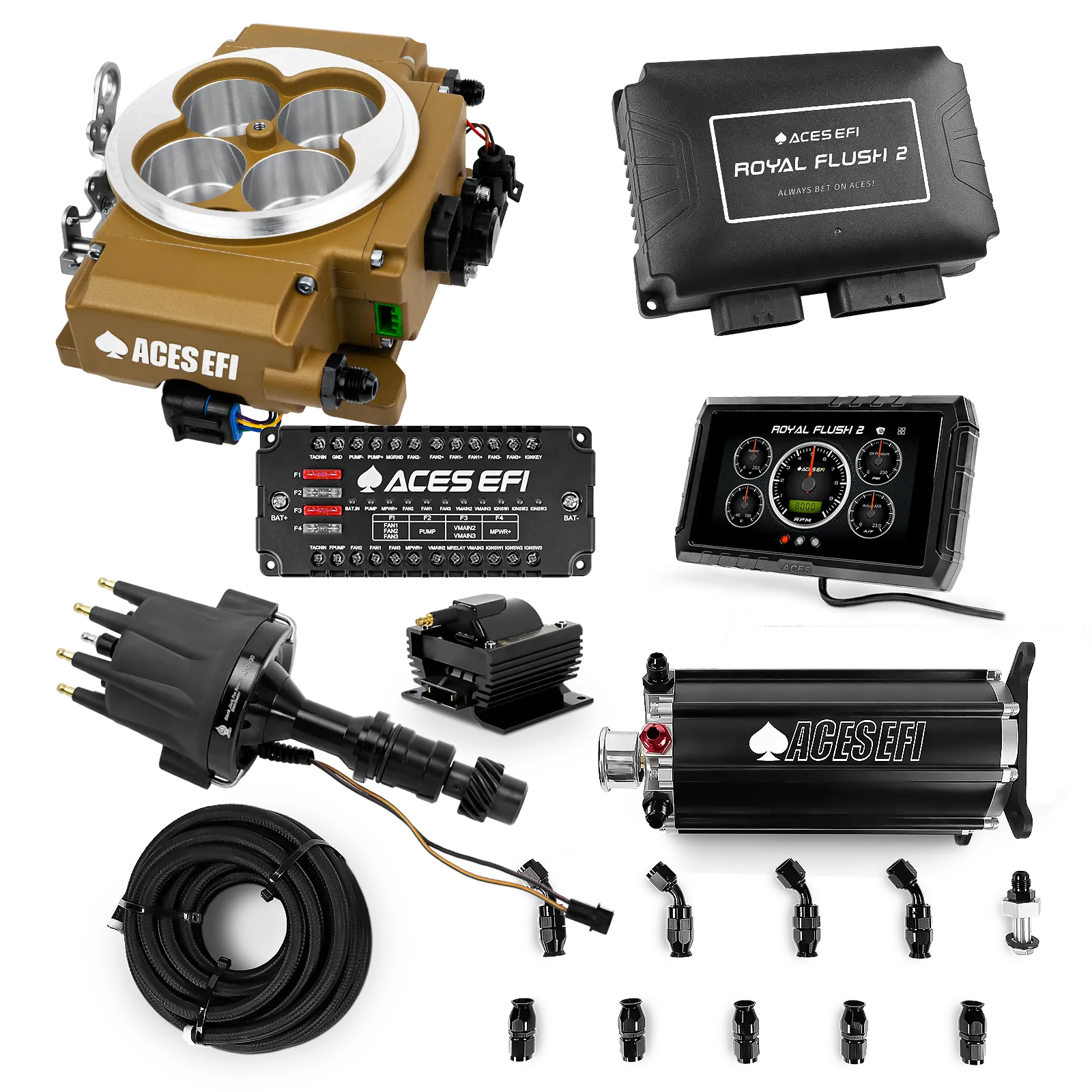Royal Flush 2 Master Kits (Gold)