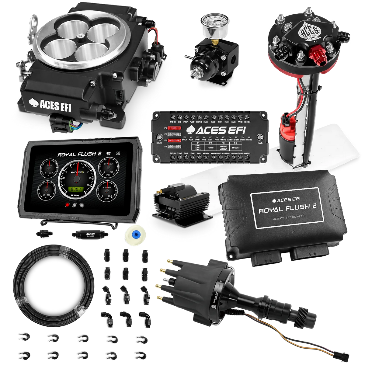 Royal Flush 2 EFI/CDI Master Kits (Black)