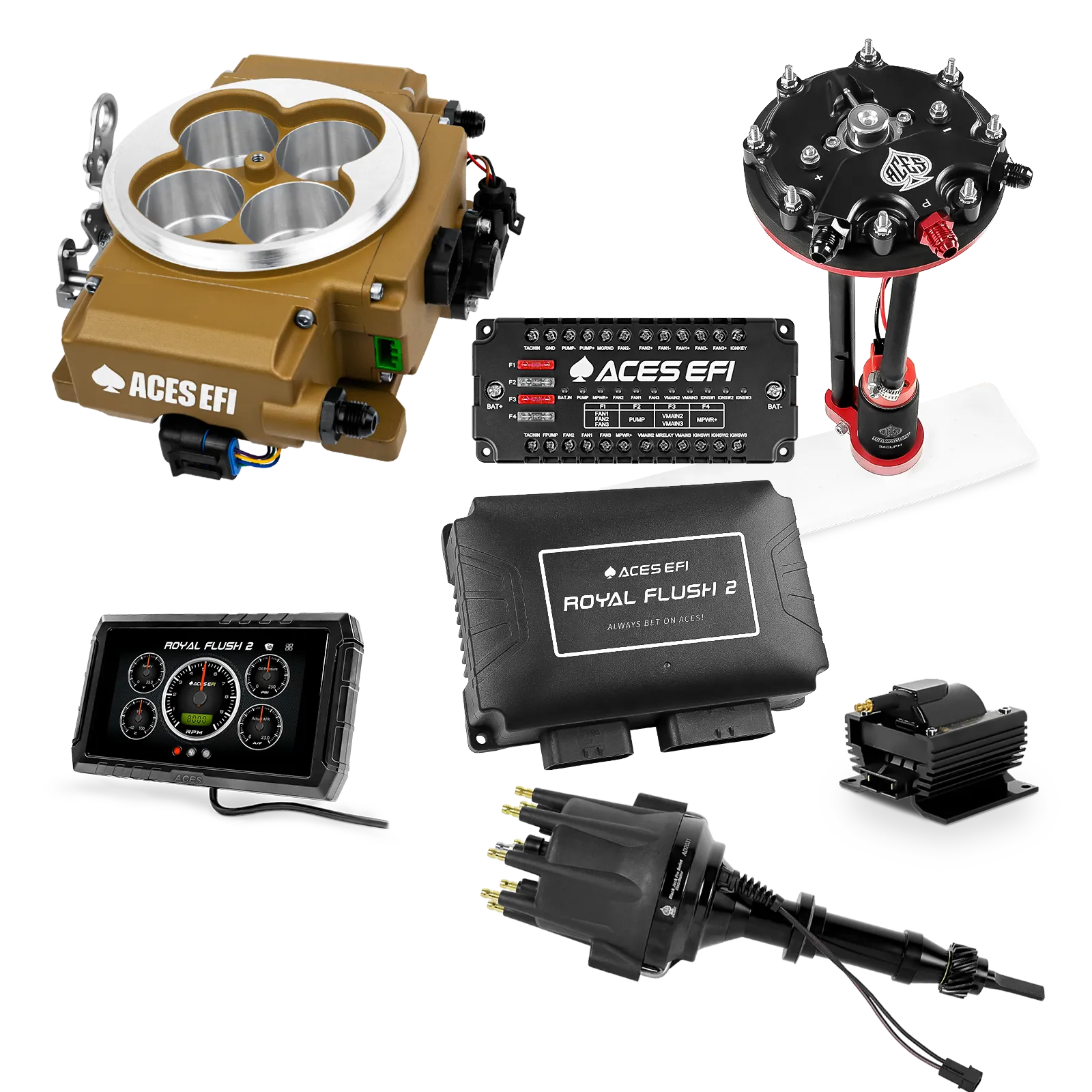 Royal Flush 2 Master Kits (Gold)