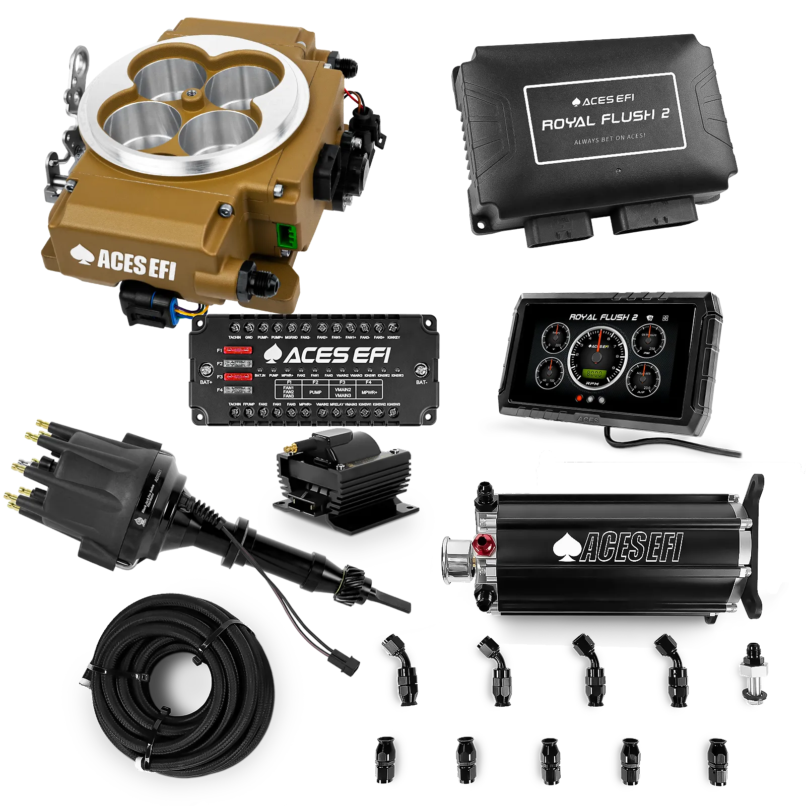 Royal Flush 2 Master Kits (Gold)