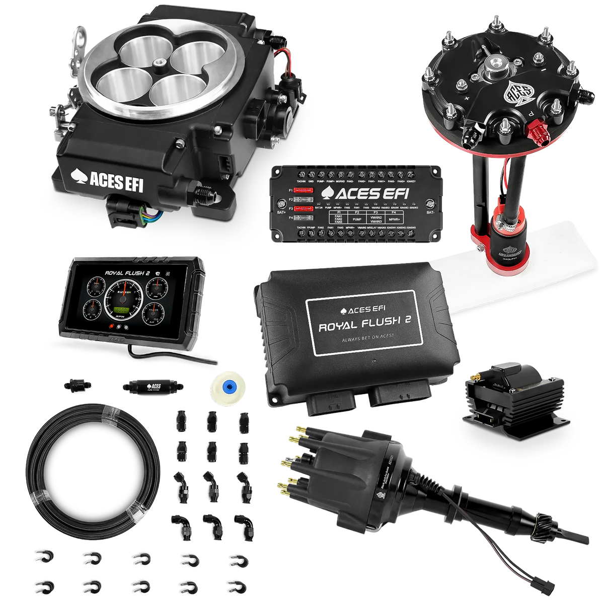 Royal Flush 2 EFI/CDI Master Kits (Black)