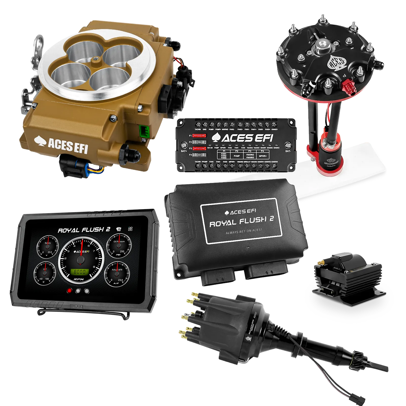 Royal Flush 2 Master Kits (Gold)