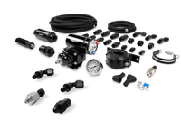 Aces Fuel Injection, Inc. 255 In-line Fuel Pump System with PTFE Hose + Pressure Sensor Kit 255 In-line Fuel Pump System with PTFE Hose