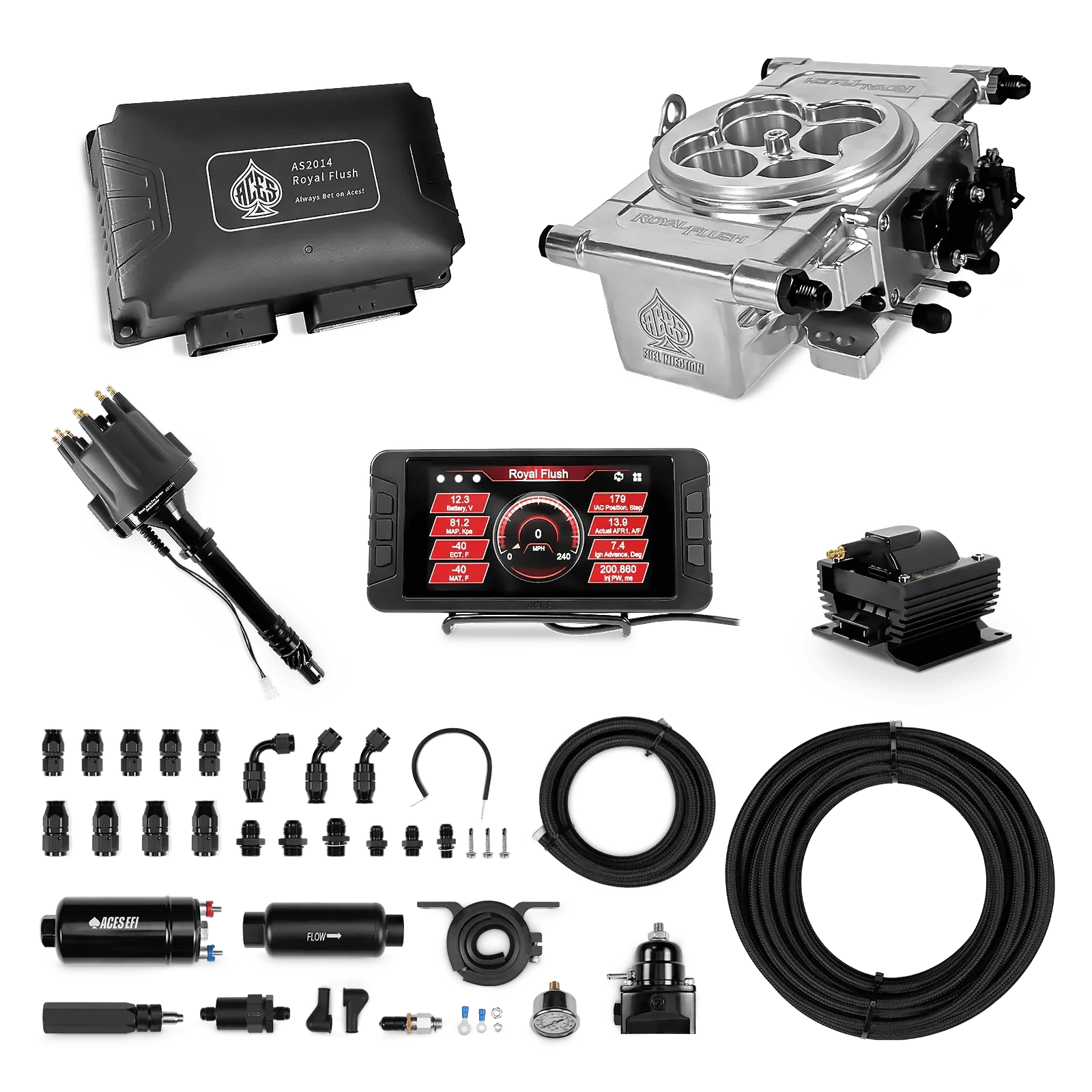 Royal Flush EFI/CDI Master Kits (Polished)