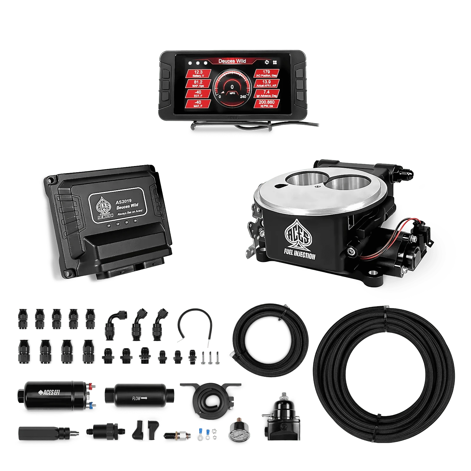Deuces Wild 2-bbl EFI Fuel Kits