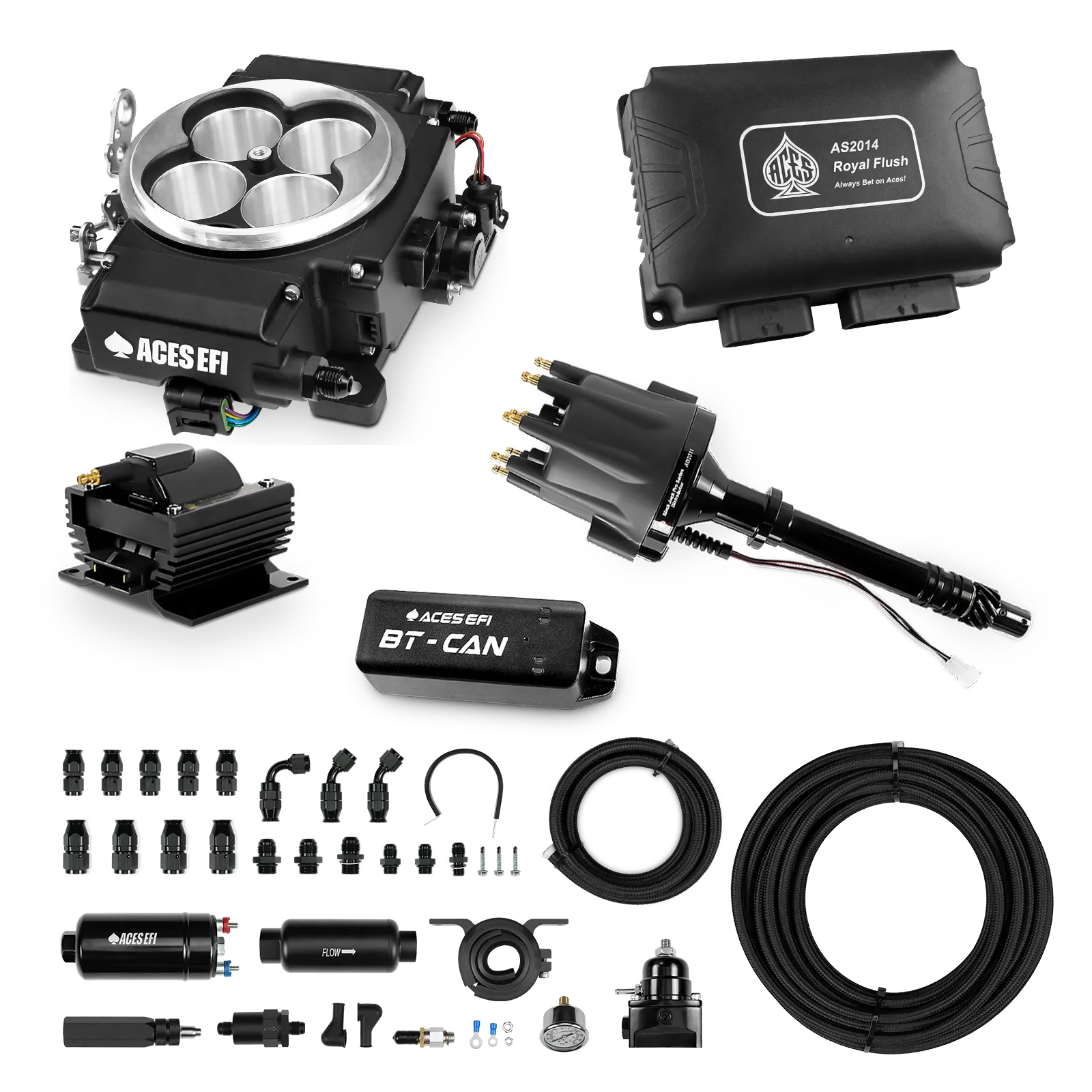 Kits maestros de Royal Flush (Negro)