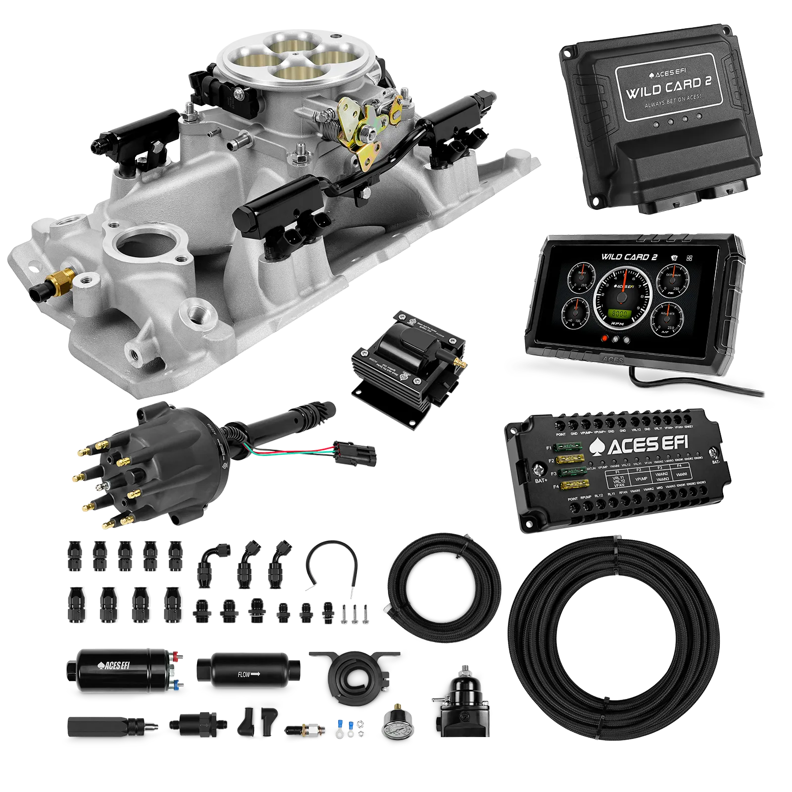 Kits maestros EFI secuenciales Wild Card 2 (500 CV)