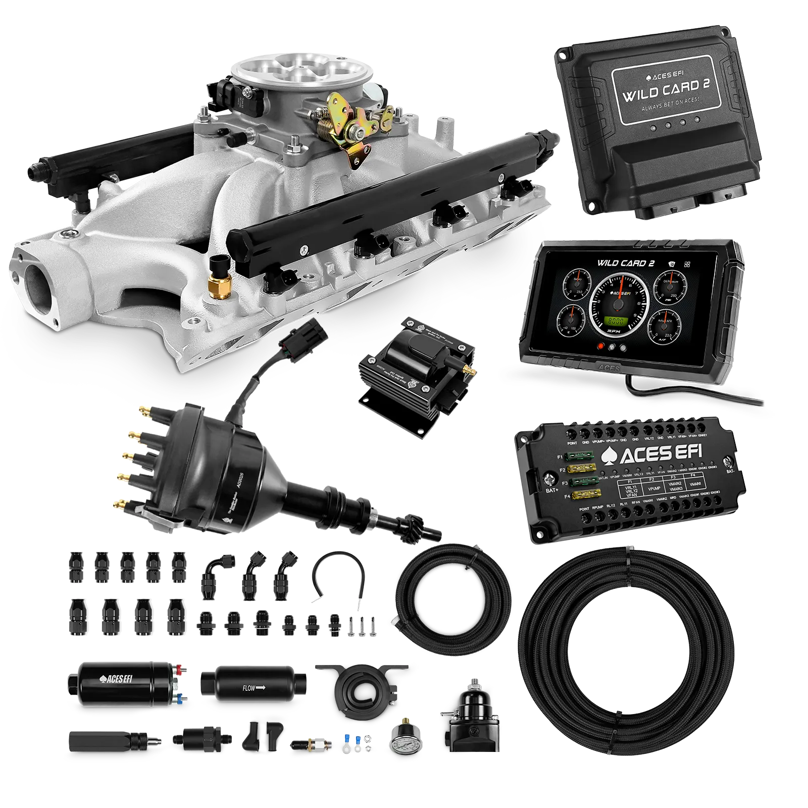 Kits maestros EFI secuenciales Wild Card 2 (800 CV)