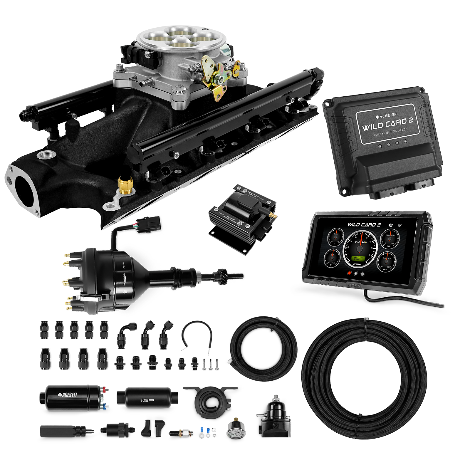 Wild Card Sequential EFI Master Kits (800 HP)