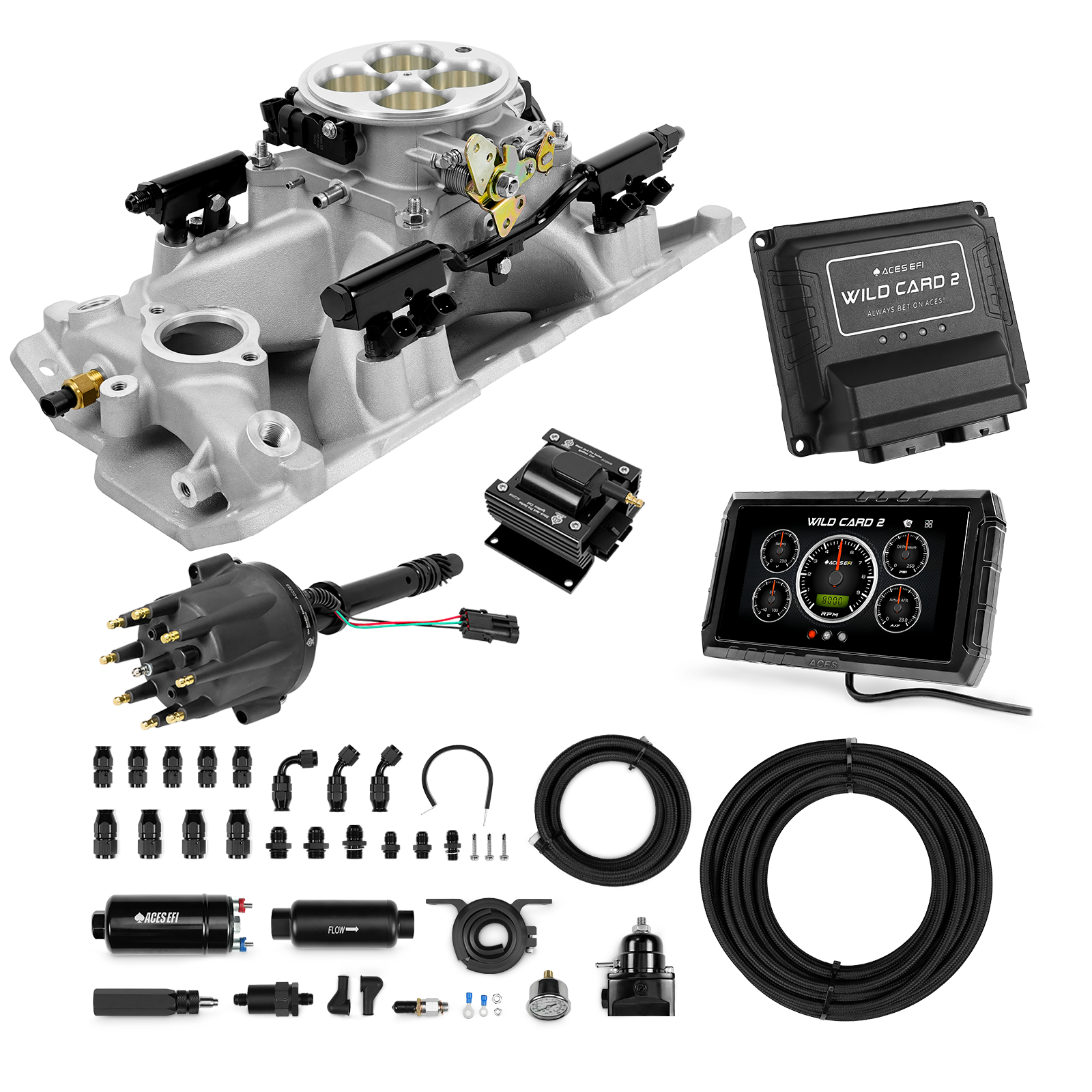 Wild Card Sequential EFI Master Kits (800 HP)