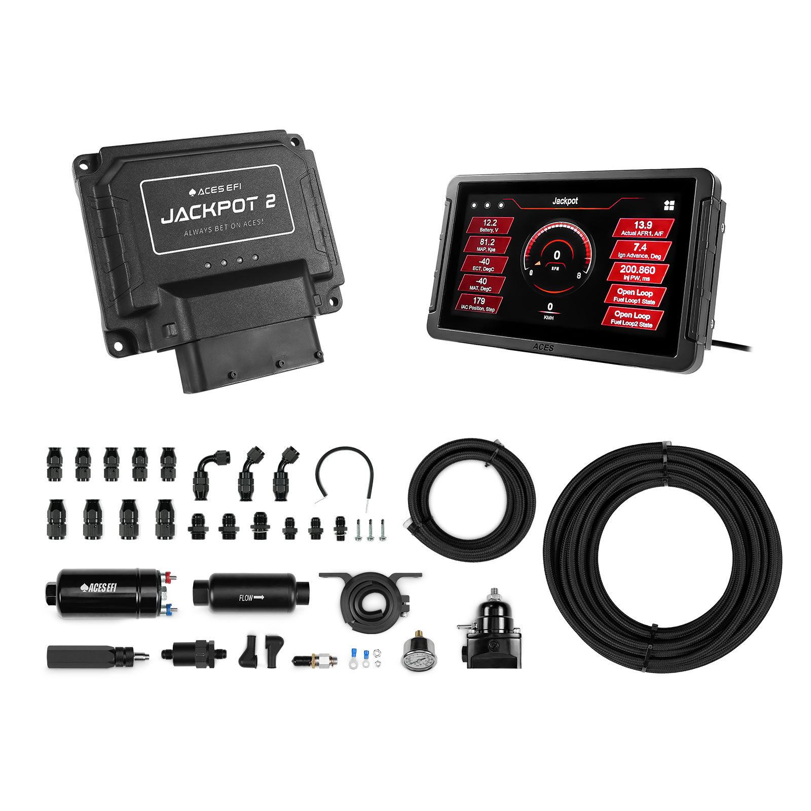 Jackpot 2 Hemi EFI Fuel Kits