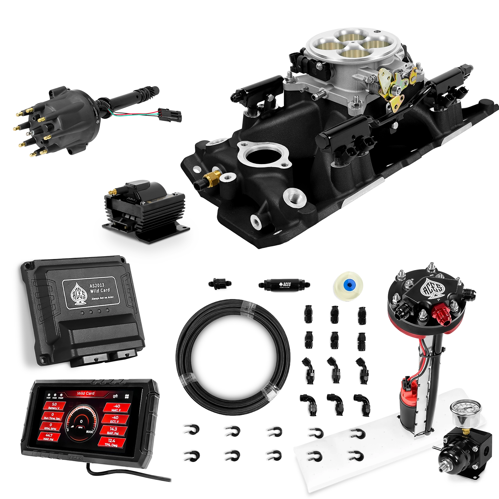 Wild Card Sequential EFI Master Kits (800 HP)