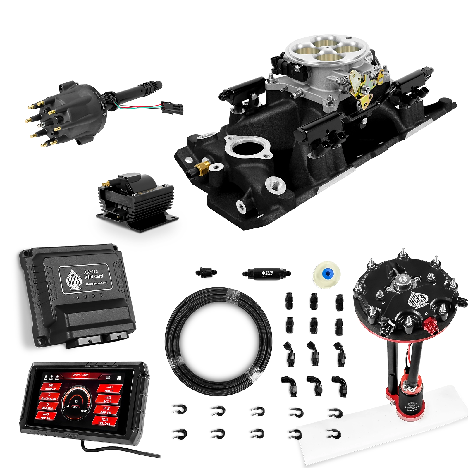 Wild Card Sequential EFI Master Kits (800 HP)