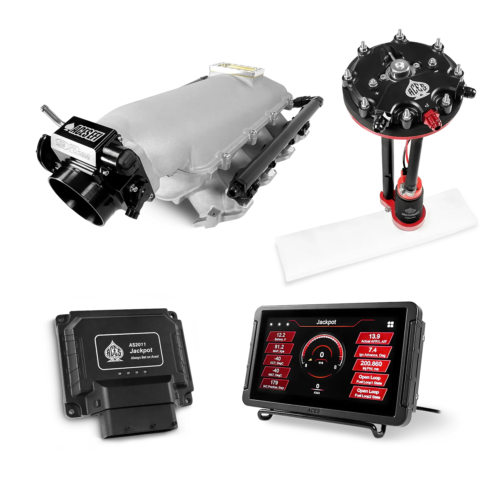 Jackpot LS EFI System - Master Kit with Tank Conversion Pump Module with Internal Regulator