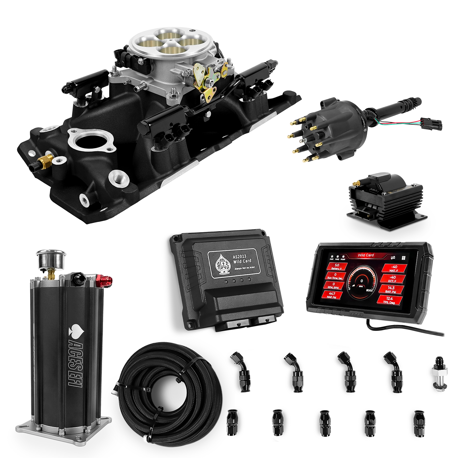 Wild Card Sequential EFI Master Kits (800 HP)