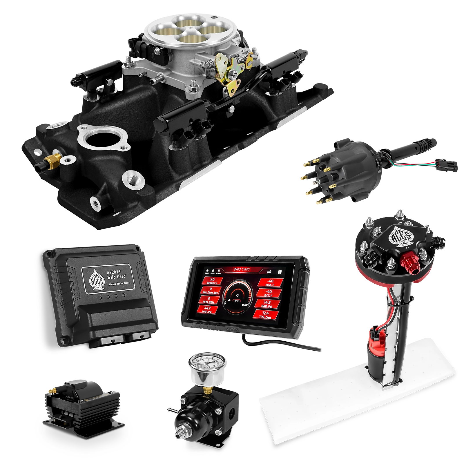 Wild Card Sequential EFI Master Kits (800 HP)