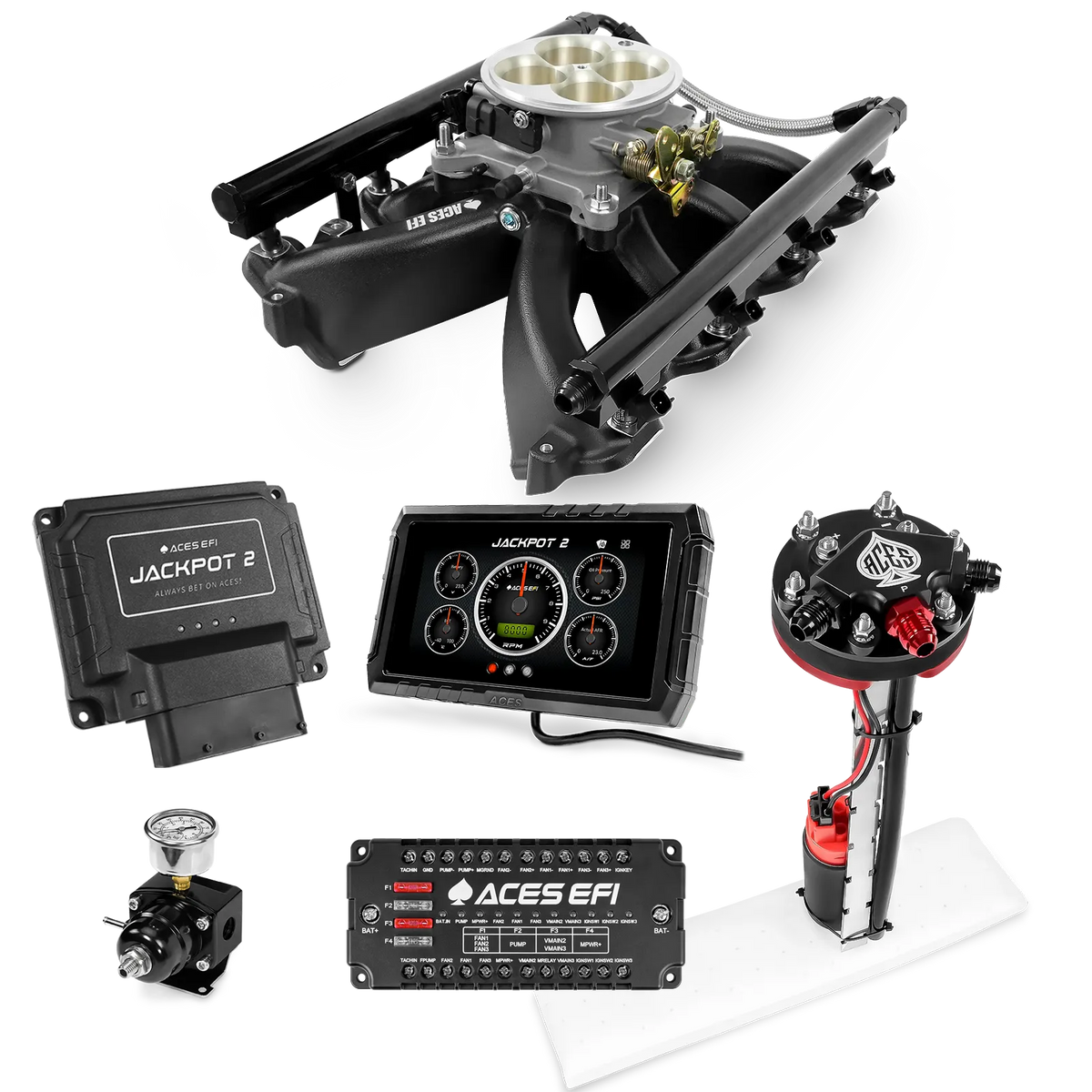 Jackpot 2 LS EFI System - Master Kit with Tight Fit In-Tank Pump Module