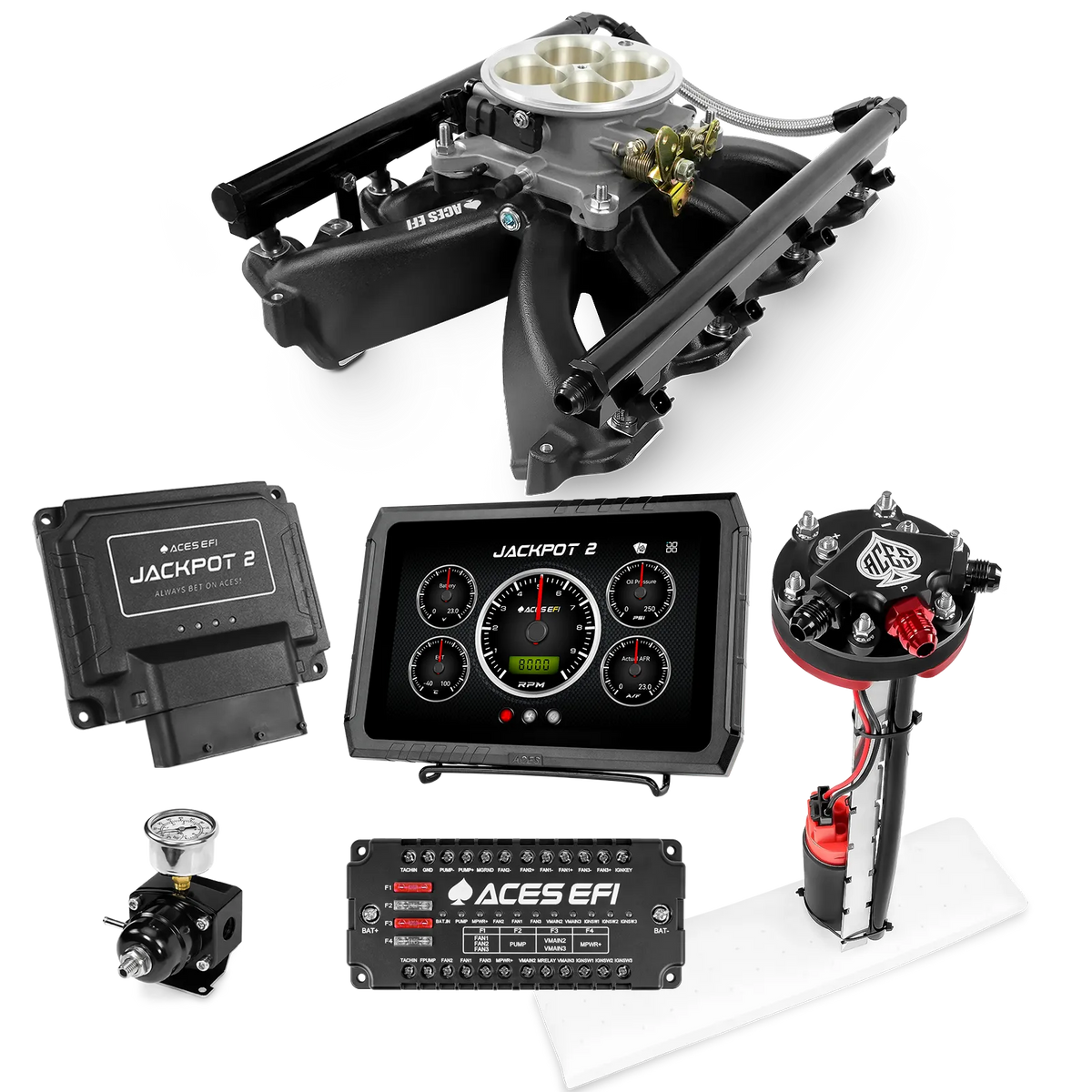 Jackpot 2 LS EFI System - Master Kit with Tight Fit In-Tank Pump Module