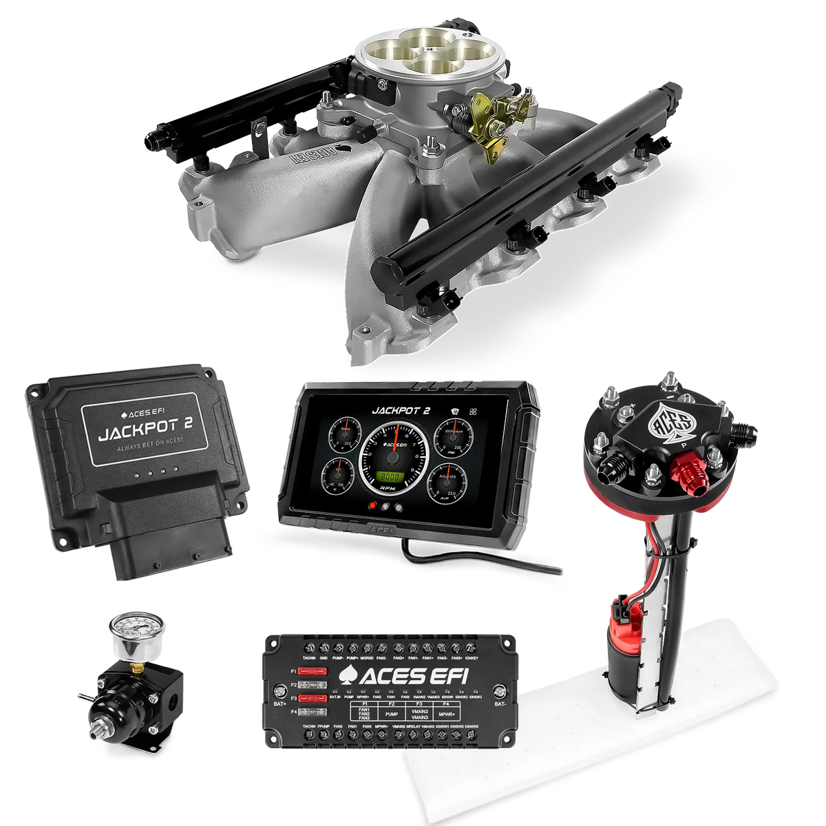 Jackpot 2 LS EFI System - Master Kit with Tight Fit In-Tank Pump Module