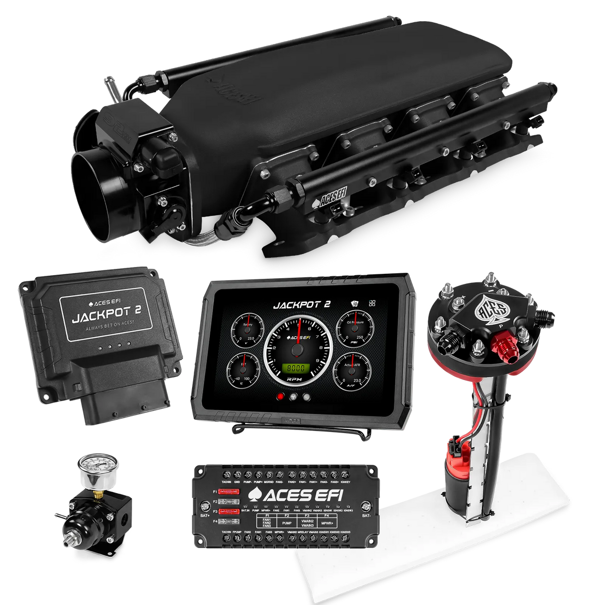 Jackpot 2 LS EFI System - Master Kit with Tight Fit In-Tank Pump Module